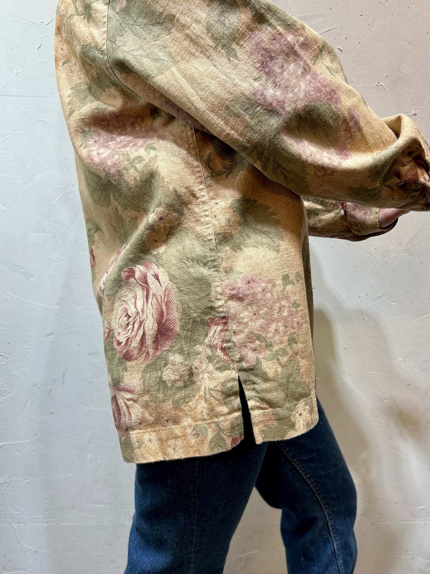 Vintage Cotton & Linen Jacket [C26586]