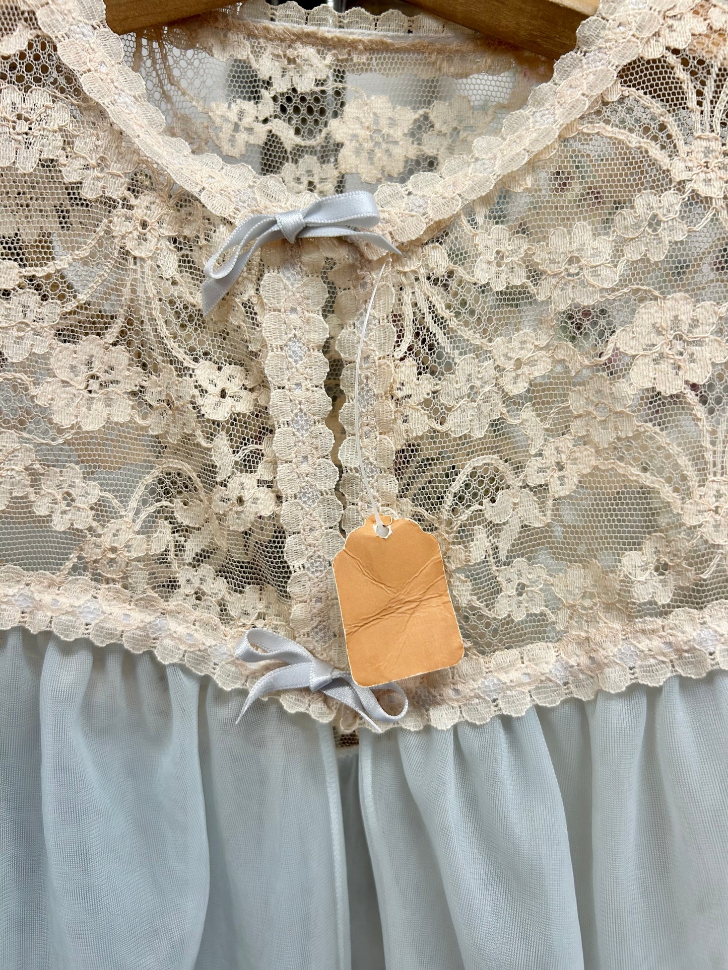 ’60s Vintage Lingerie Gown MADE IN USA [H28262]