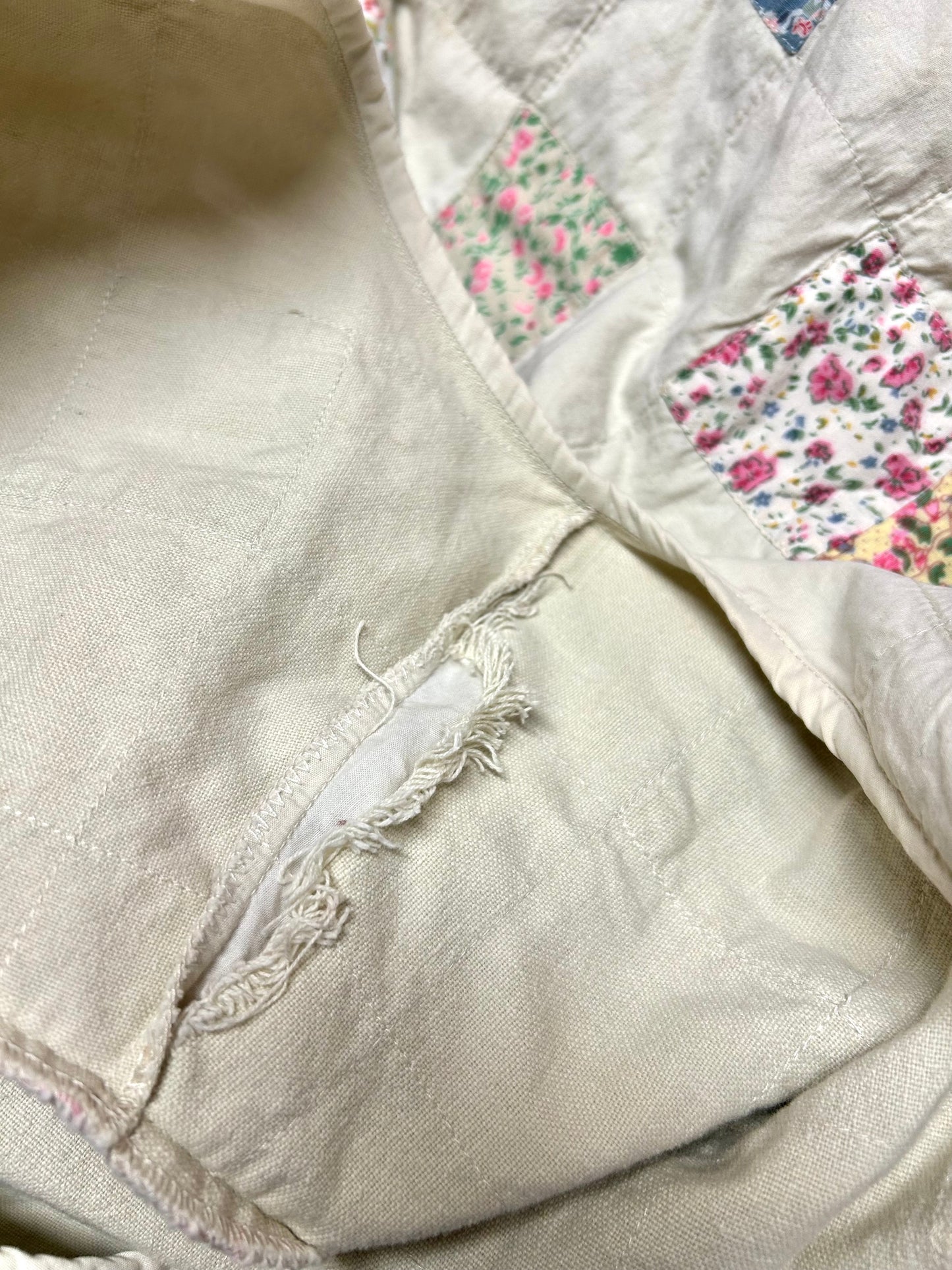 Vintage Patchwork Quilt Jacket 〜ORVIS〜 [L29145]