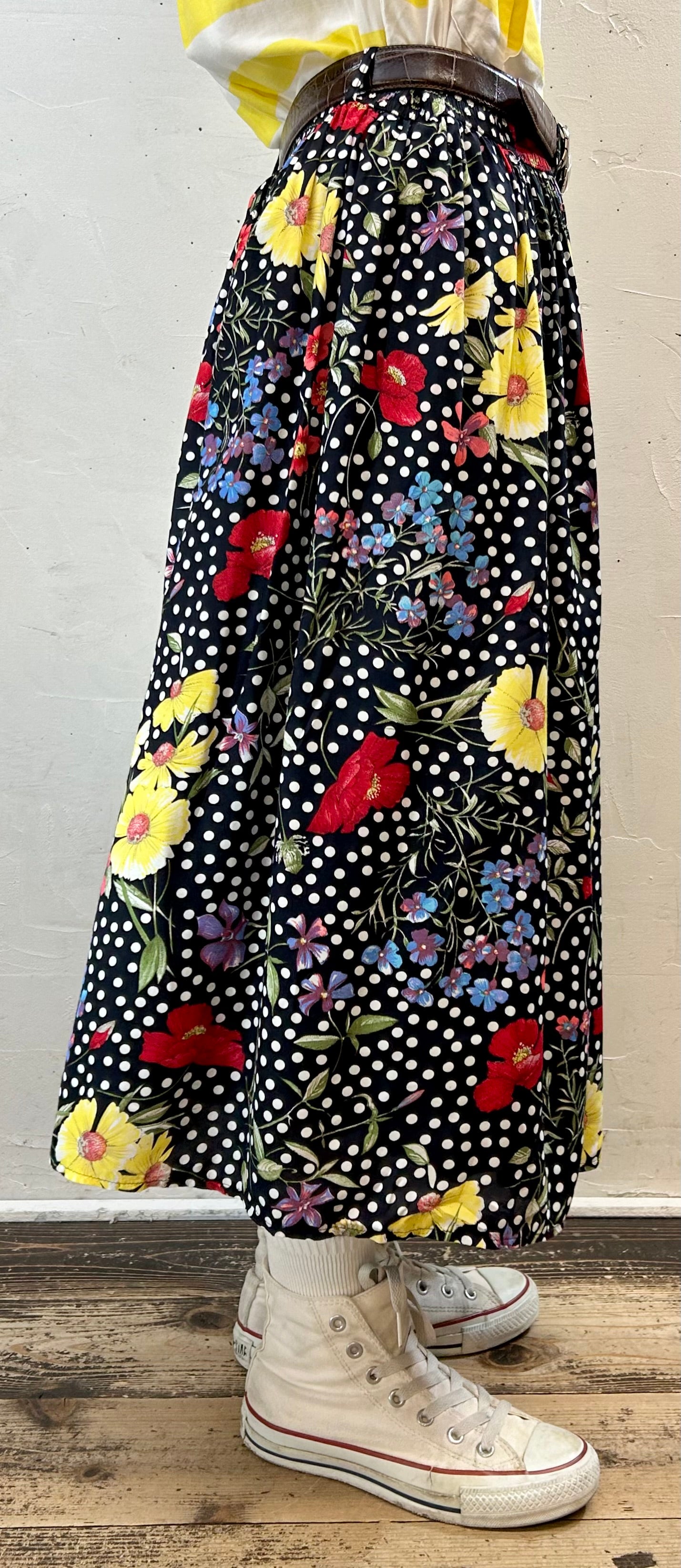 Vintage Viscose Skirt  [F27600]