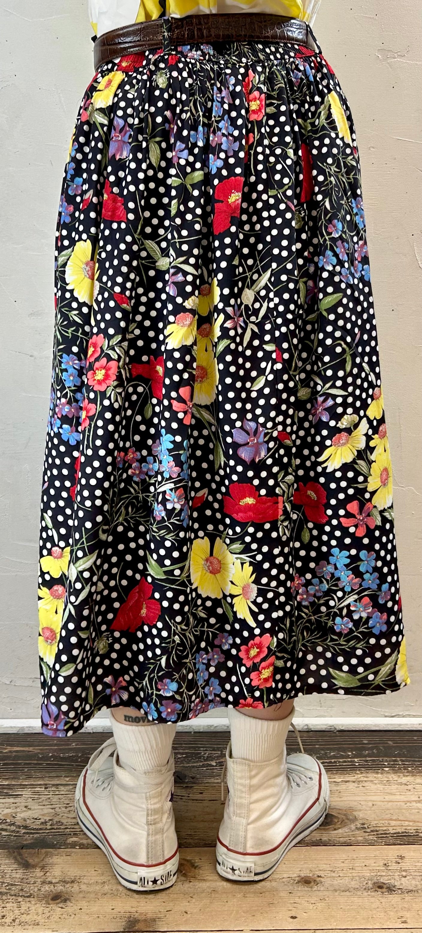 Vintage Viscose Skirt  [F27600]