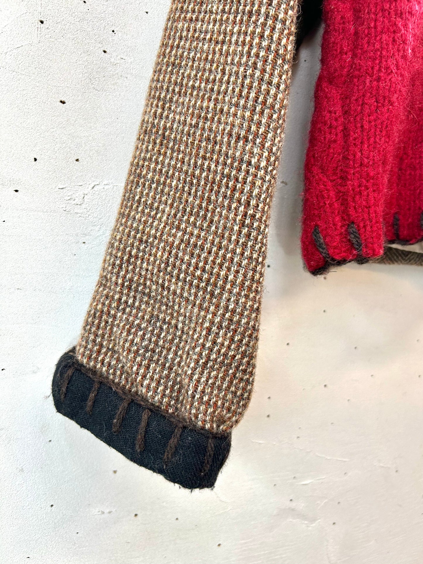 Vintage Patchwork Jacket MADE IN USA[K28918]