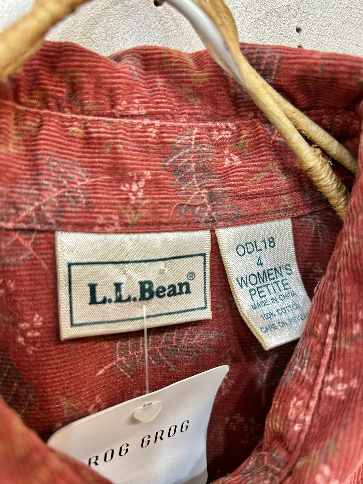 Vintage Corduroy Dress 〜L.L.Bean〜 [K25645]