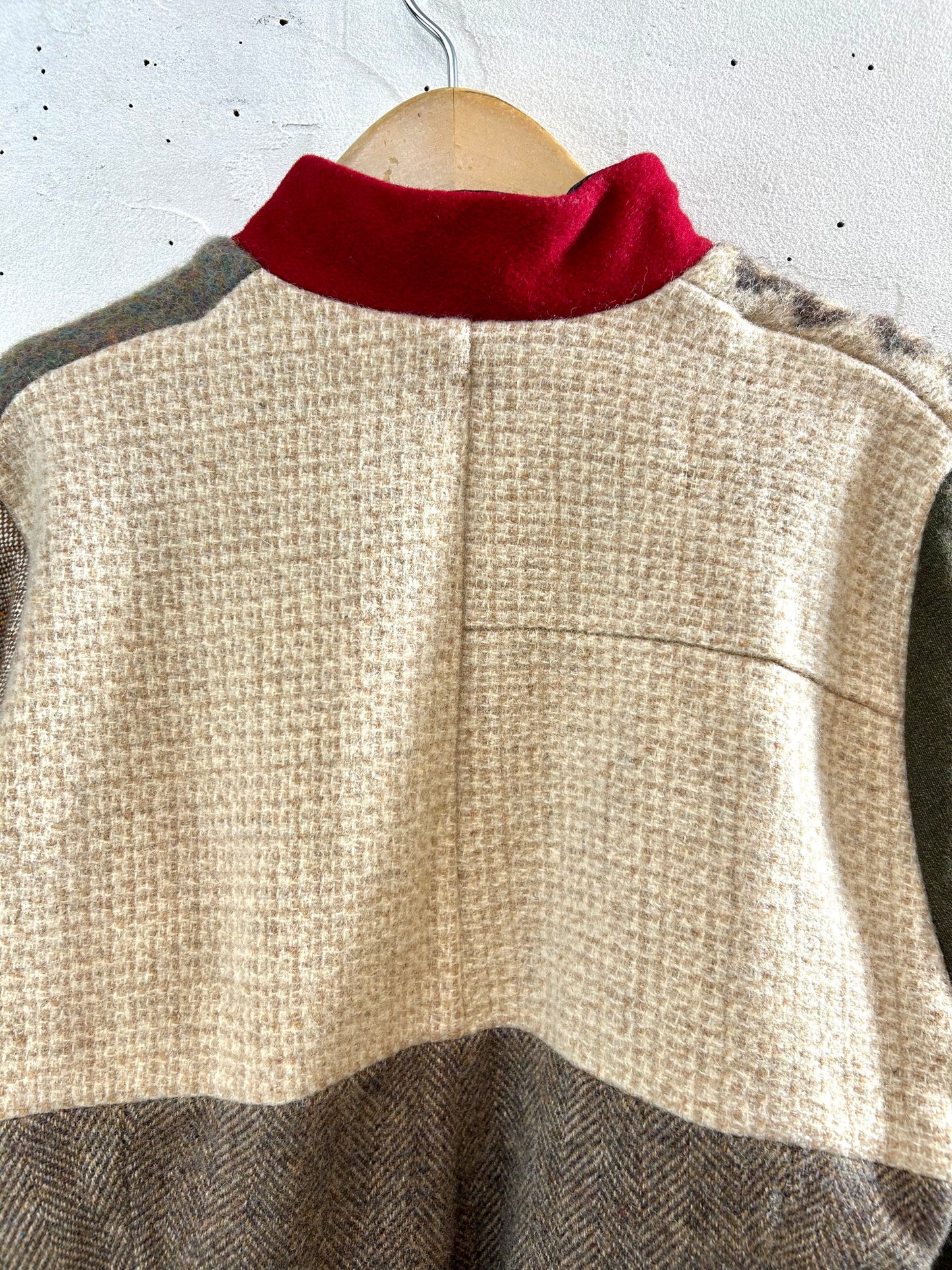 Vintage Patchwork Jacket MADE IN USA[K28918]