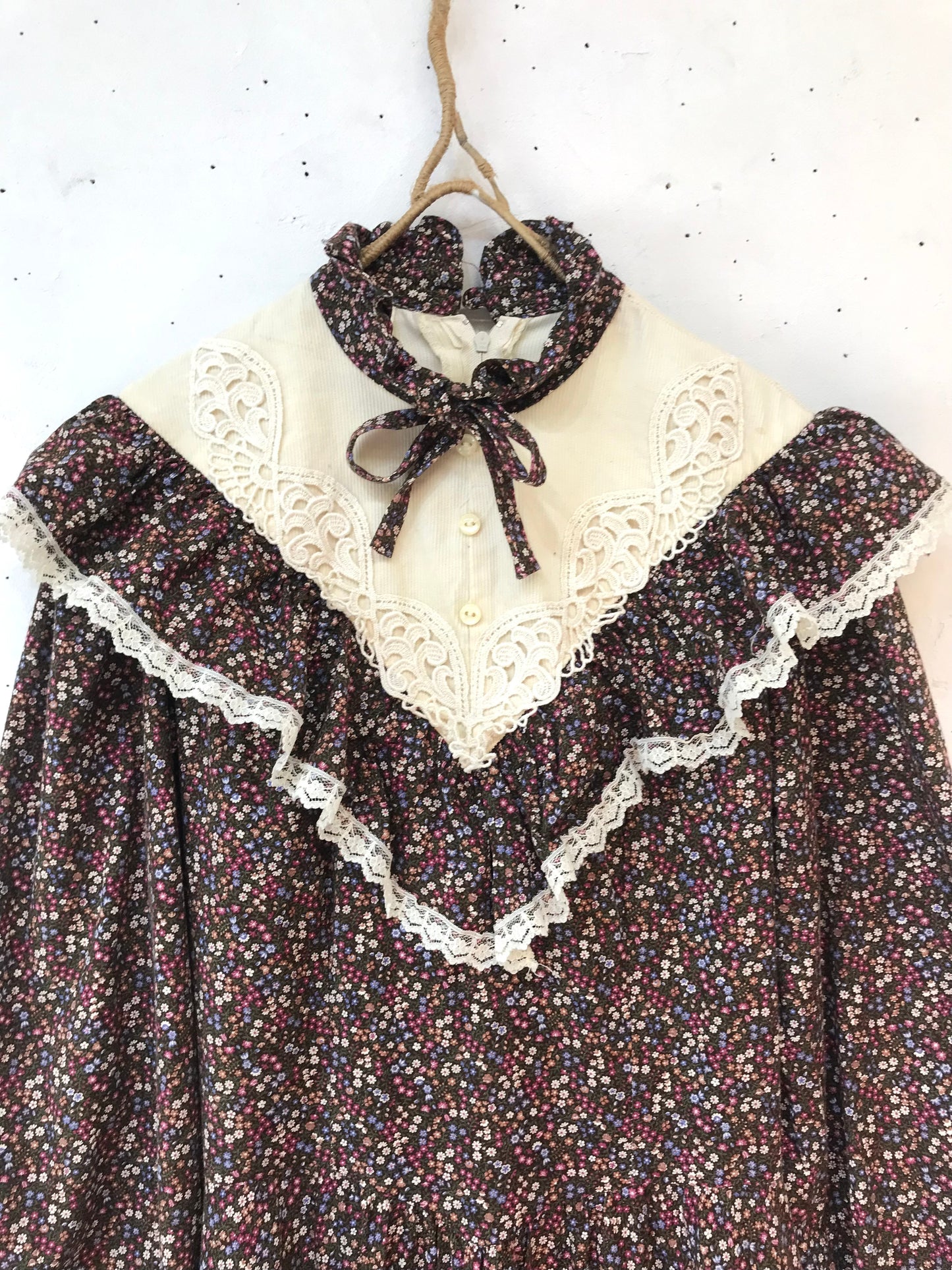 ’70s Vintage Dress〜GUNNE SAX 〜[J25388］