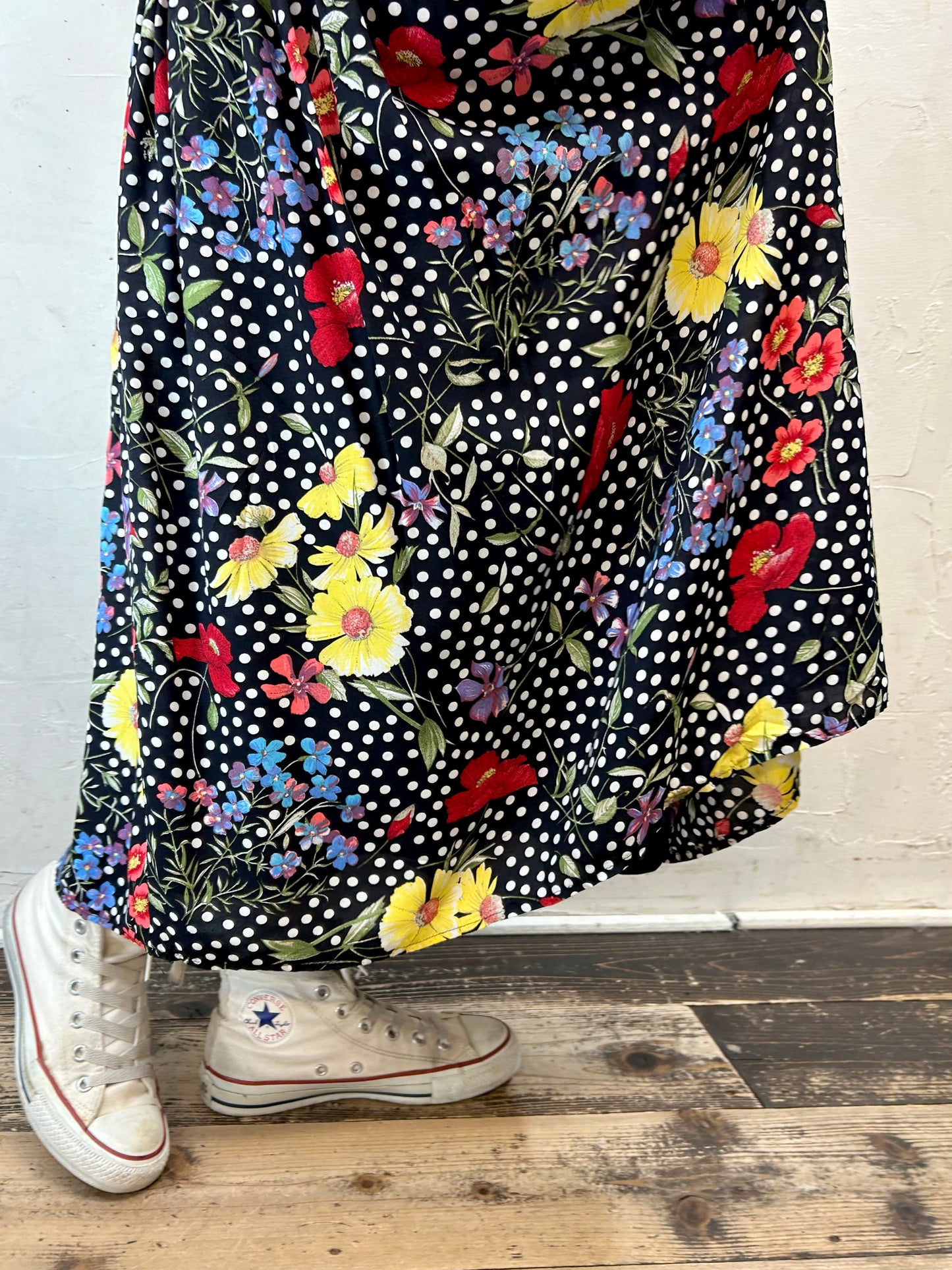 Vintage Viscose Skirt  [F27600]