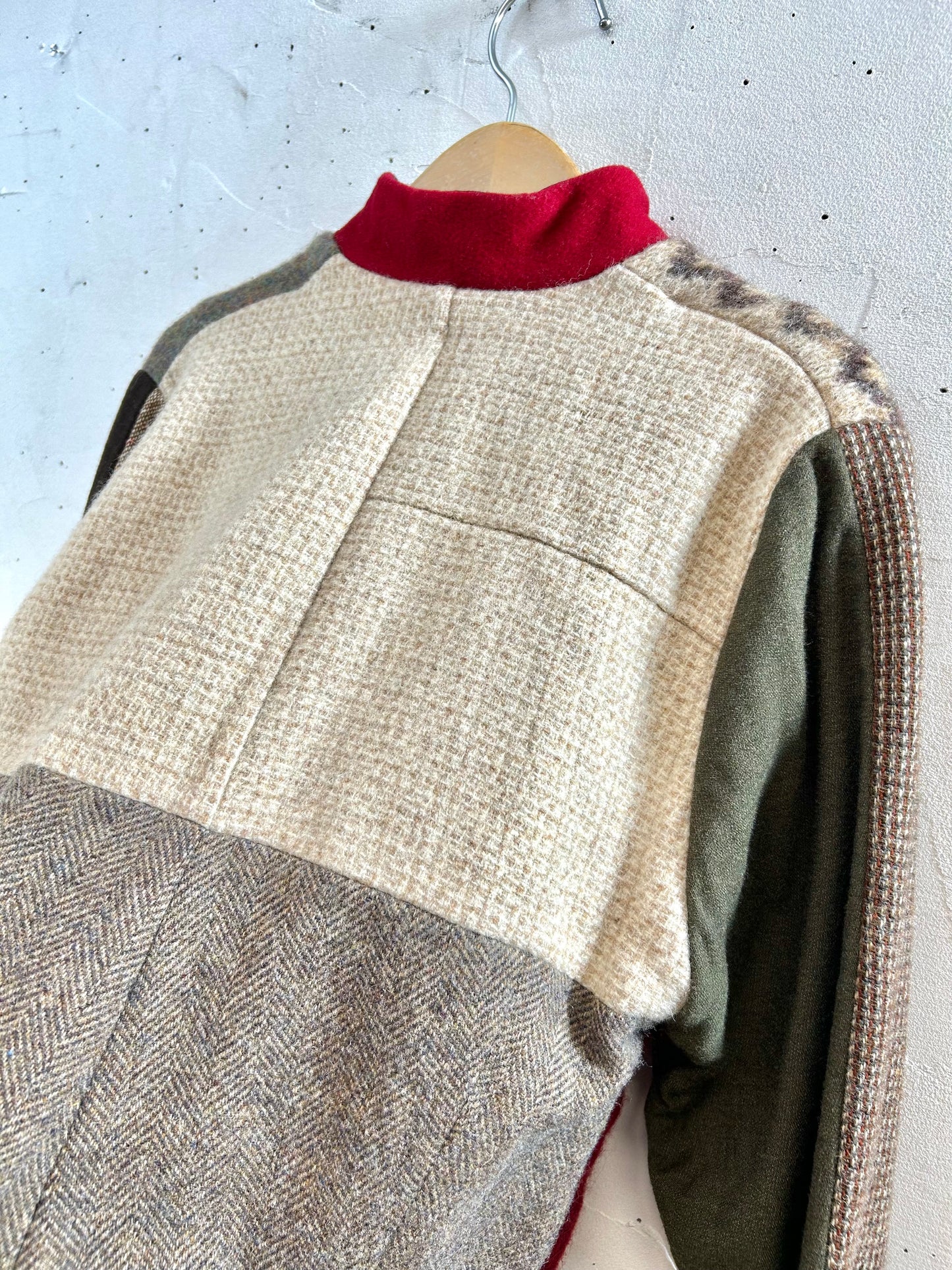 Vintage Patchwork Jacket MADE IN USA[K28918]