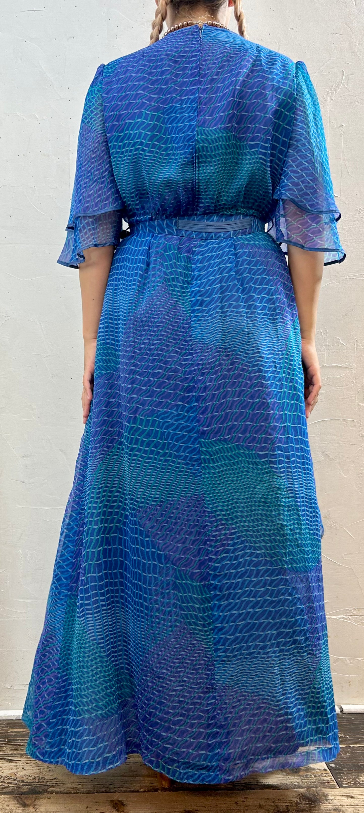 '70s Vintage Sheer Dress [G27924]