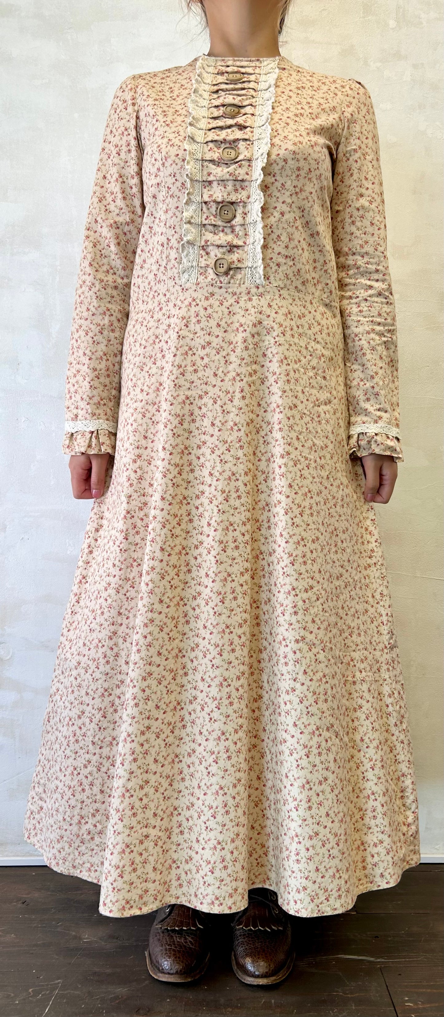 Vintage Flower Dress [H28275]