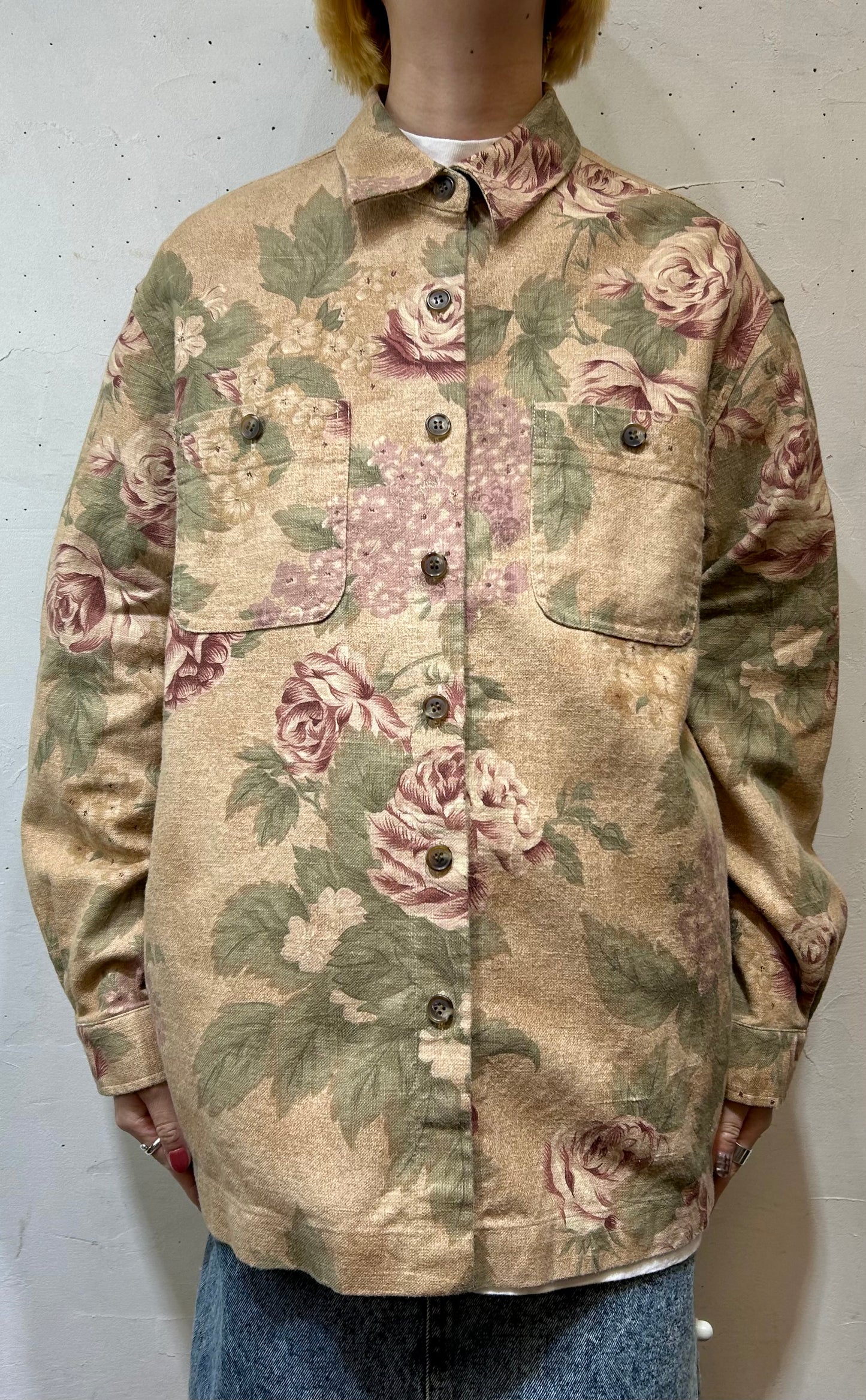 Vintage Cotton & Linen Jacket [C26586]