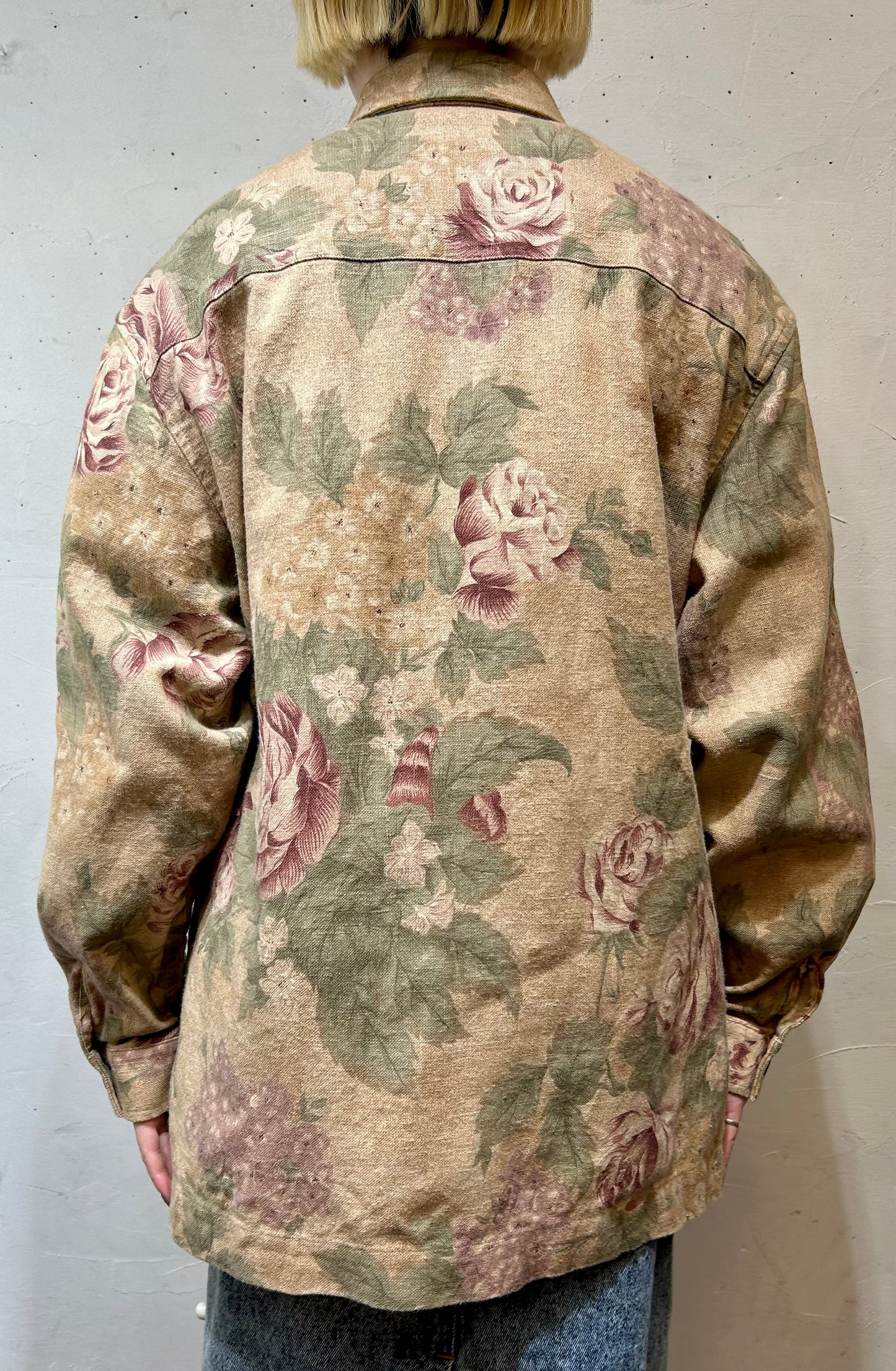 Vintage Cotton & Linen Jacket [C26586]