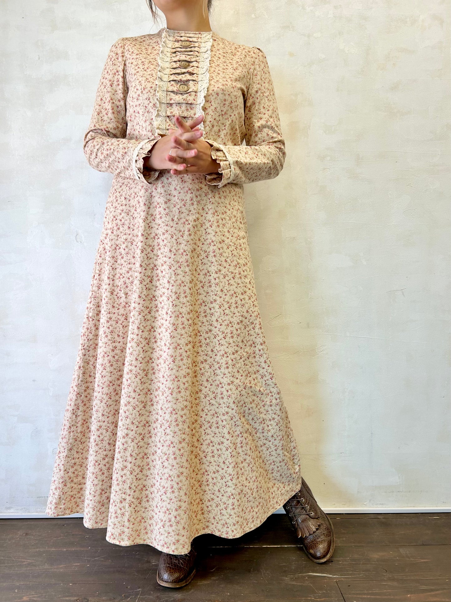Vintage Flower Dress [H28275]