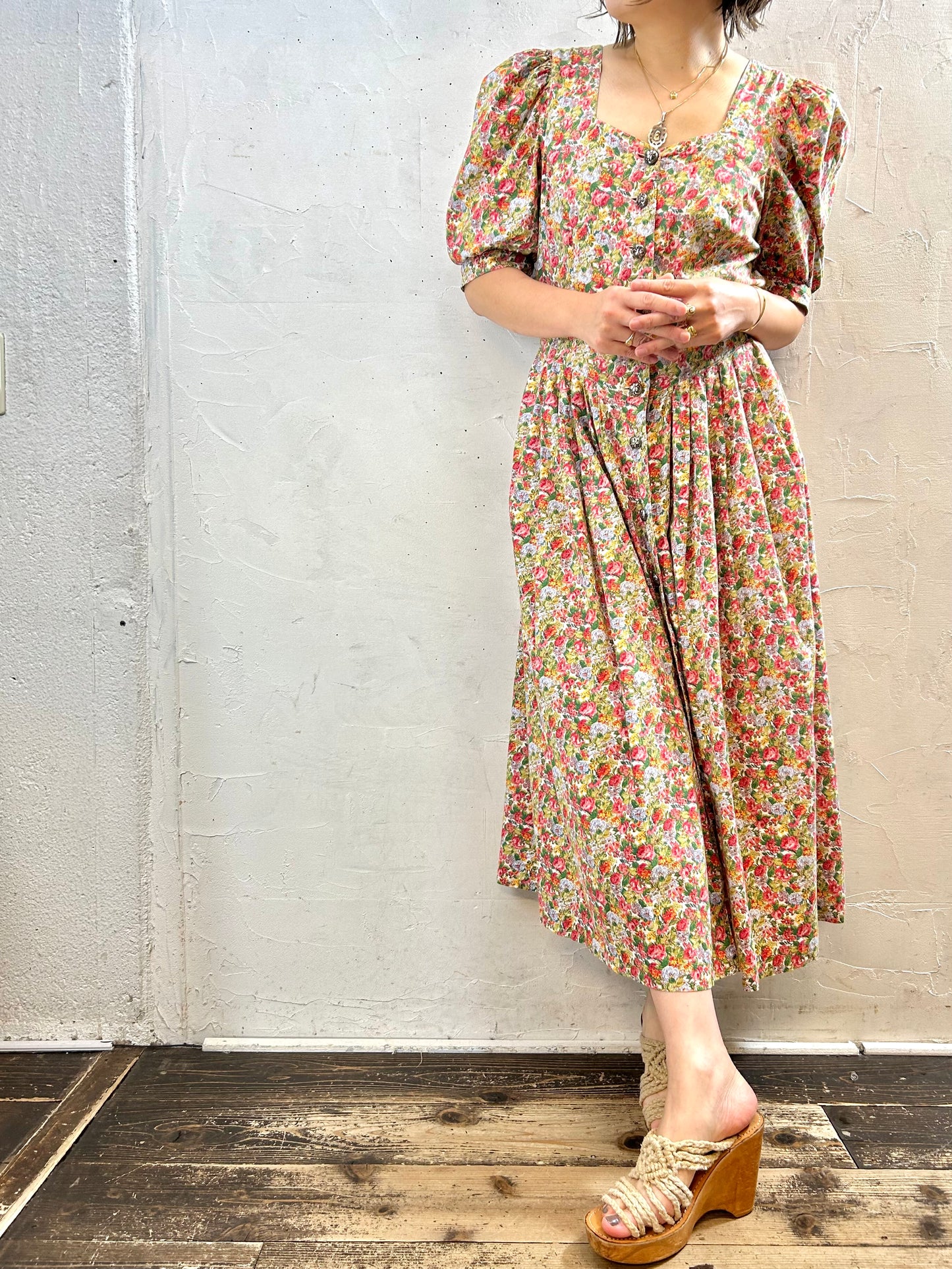 Vintage Tyrol Dress 〜BERWIN&WOLFF〜[F27781]