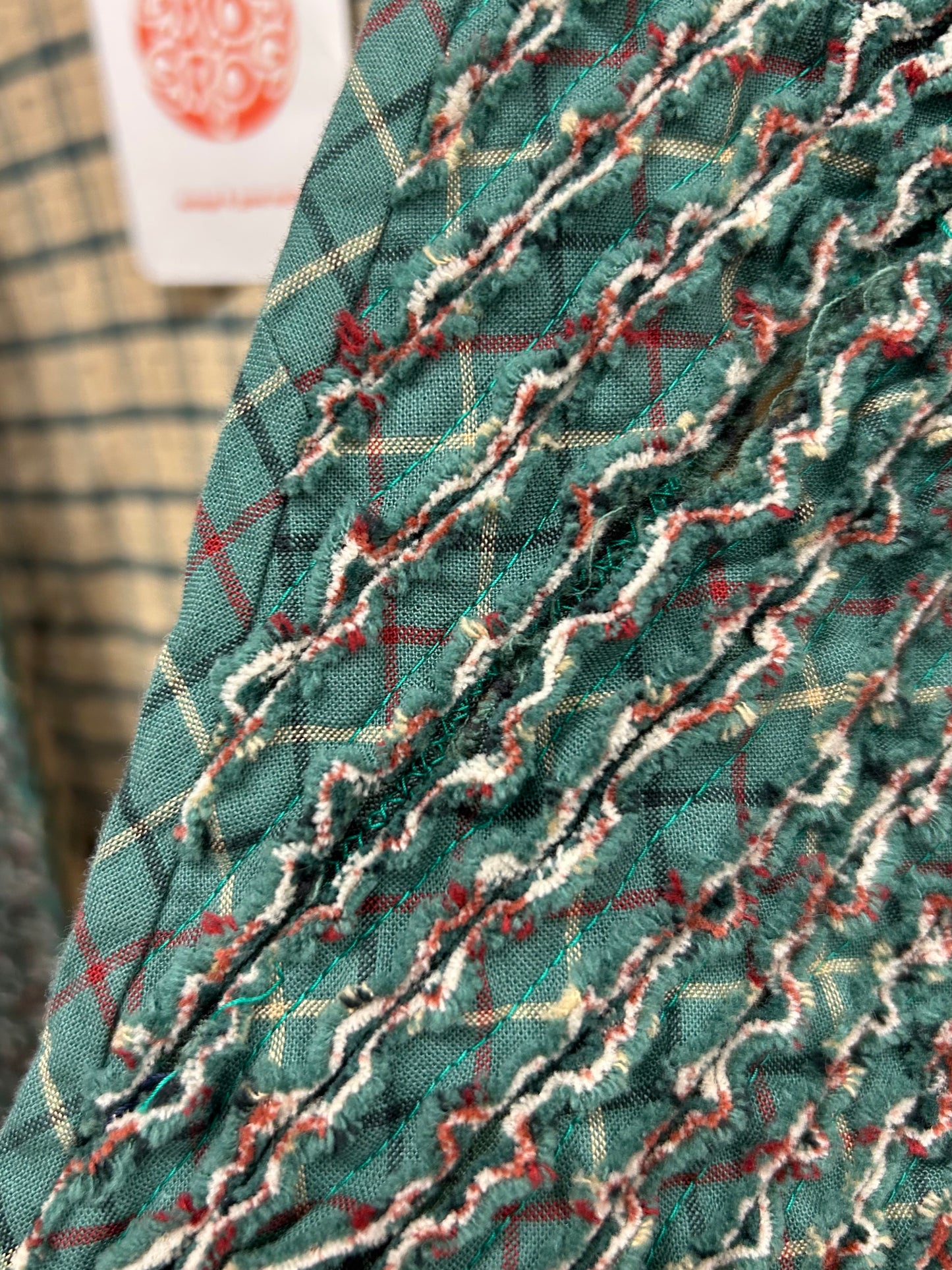Vintage Slash Quilt Vest [E30230]