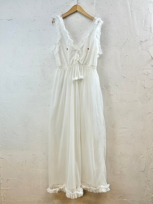 Vintage Lingerie Dress [E30234]