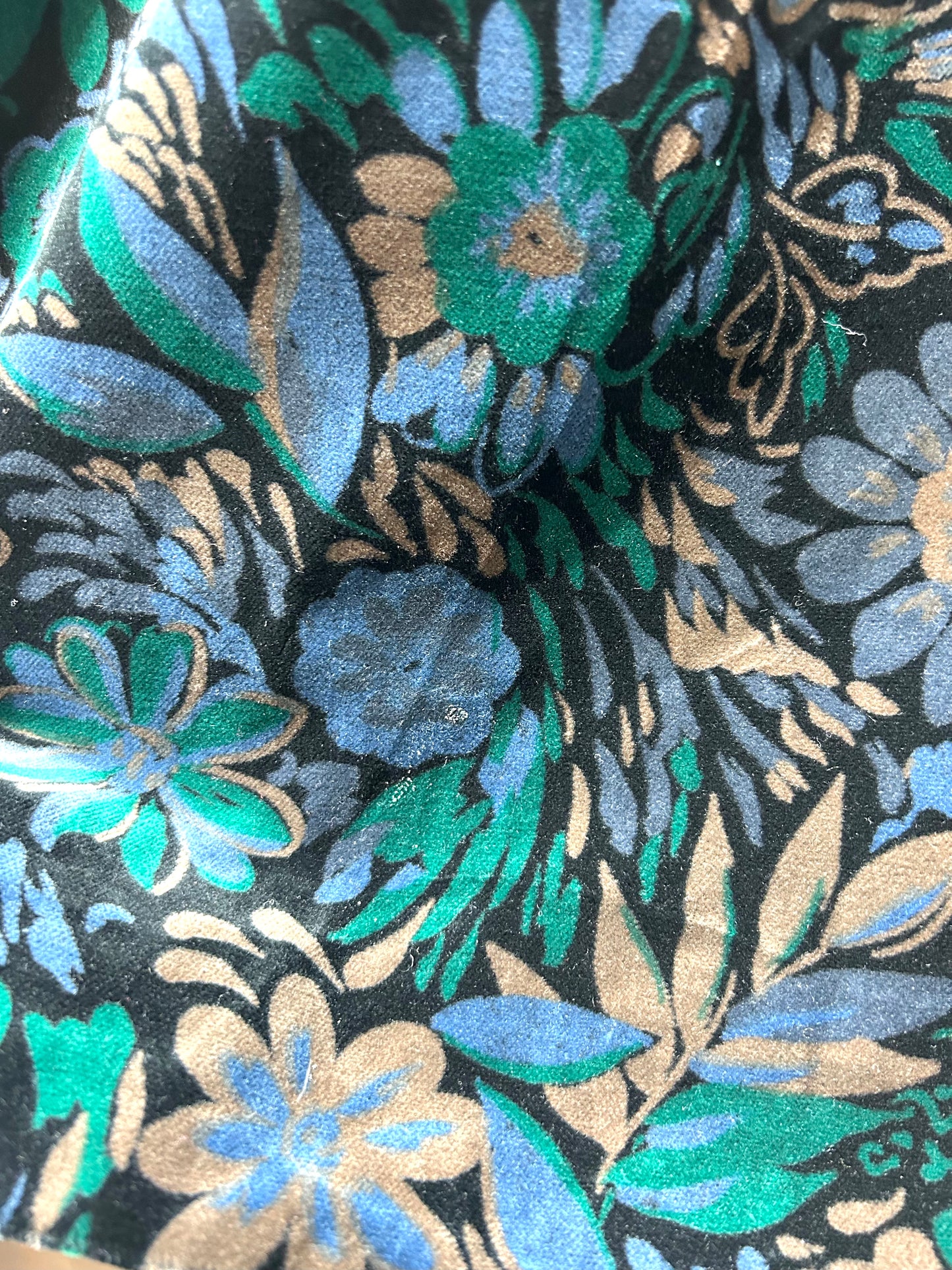 Vintage Velvet Gown MADE IN USA [K25644]