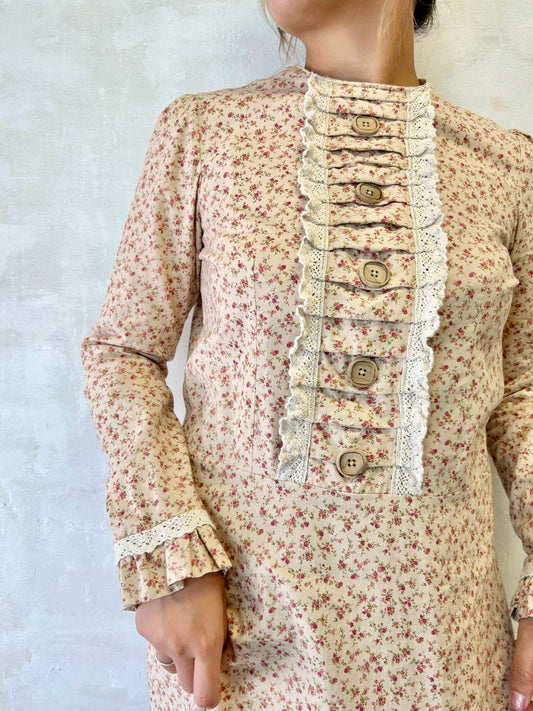 Vintage Flower Dress [H28275]