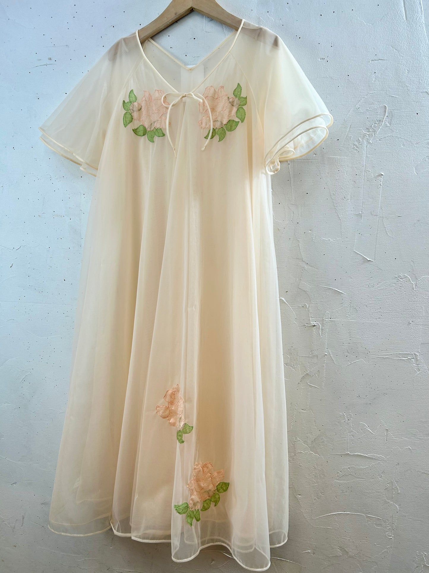 Vintage Lingerie Gown MADE IN USA [E30235]