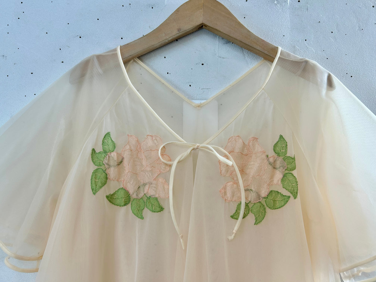 Vintage Lingerie Gown MADE IN USA [E30235]