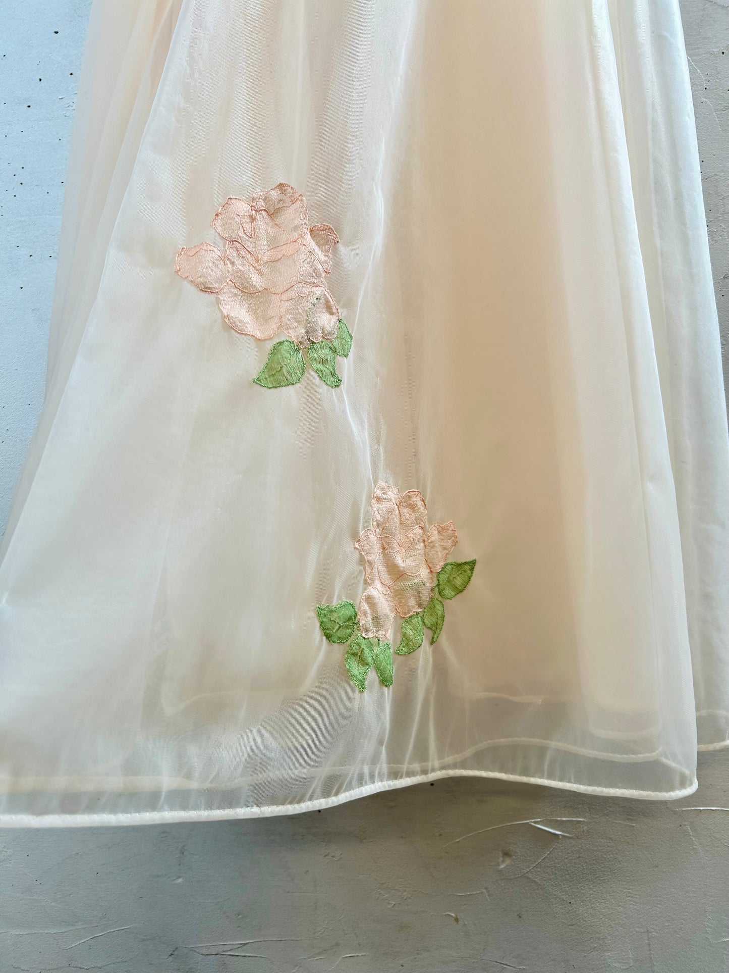 Vintage Lingerie Gown MADE IN USA [E30235]