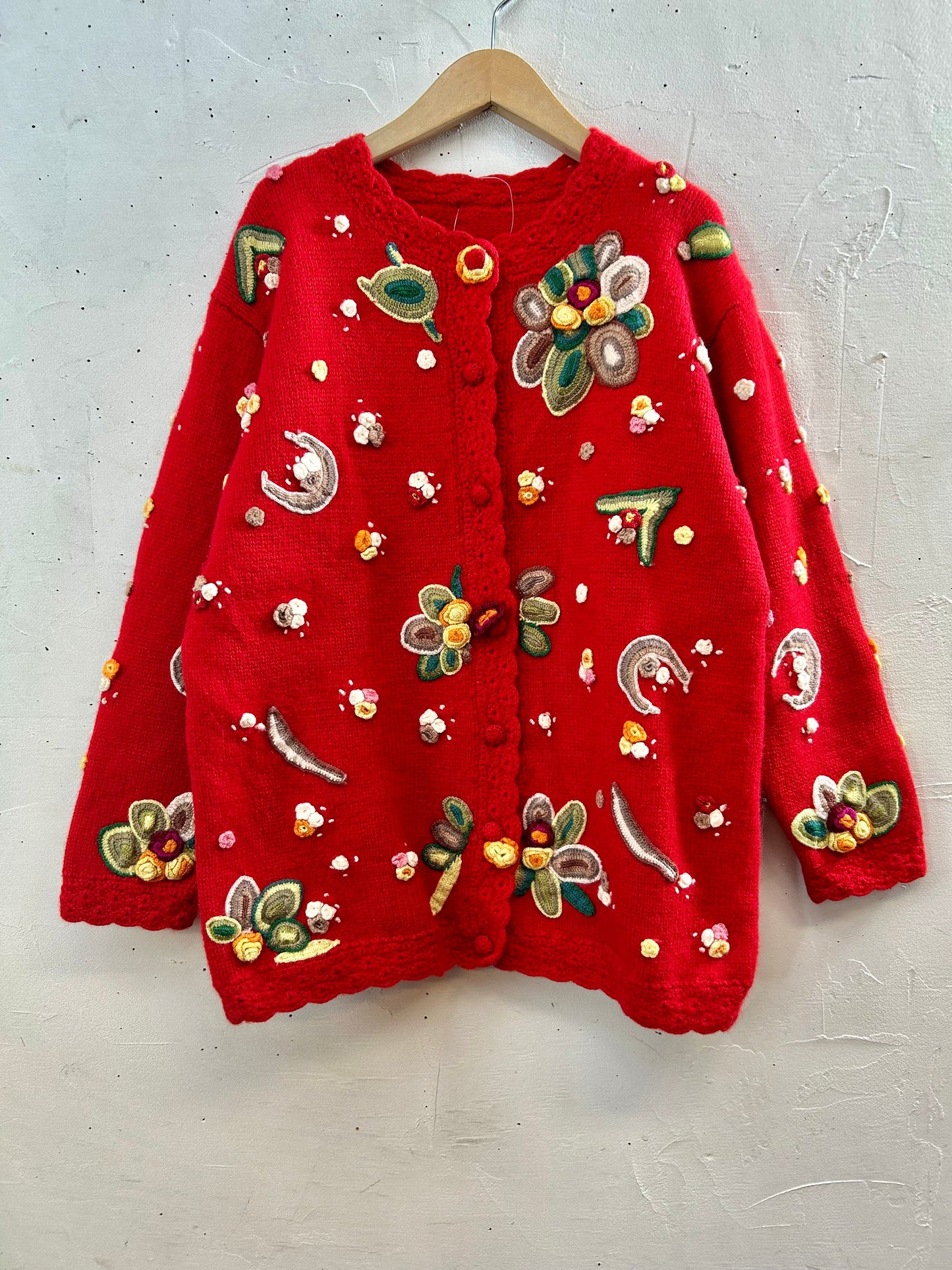 Vintage Knit Cardigan [K28932]