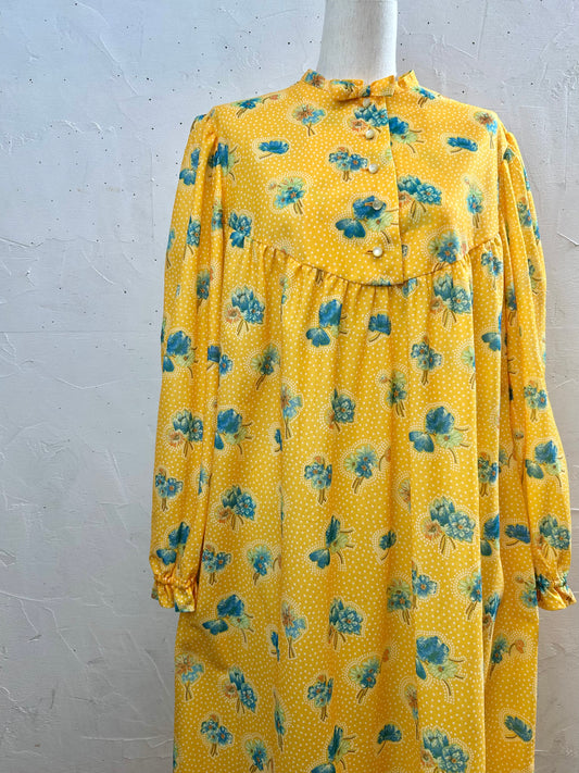 ’70s Vintage Dress [A29372]