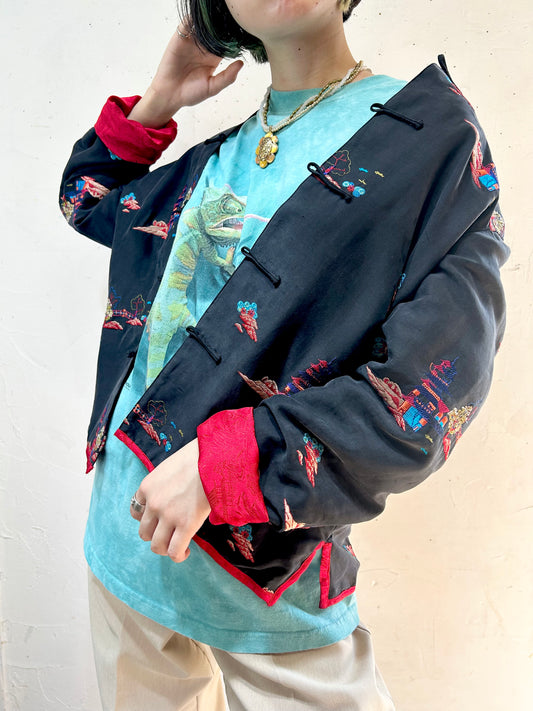 Vintage China Shirt 〜CHICO’S DESIGN〜 [I24970]