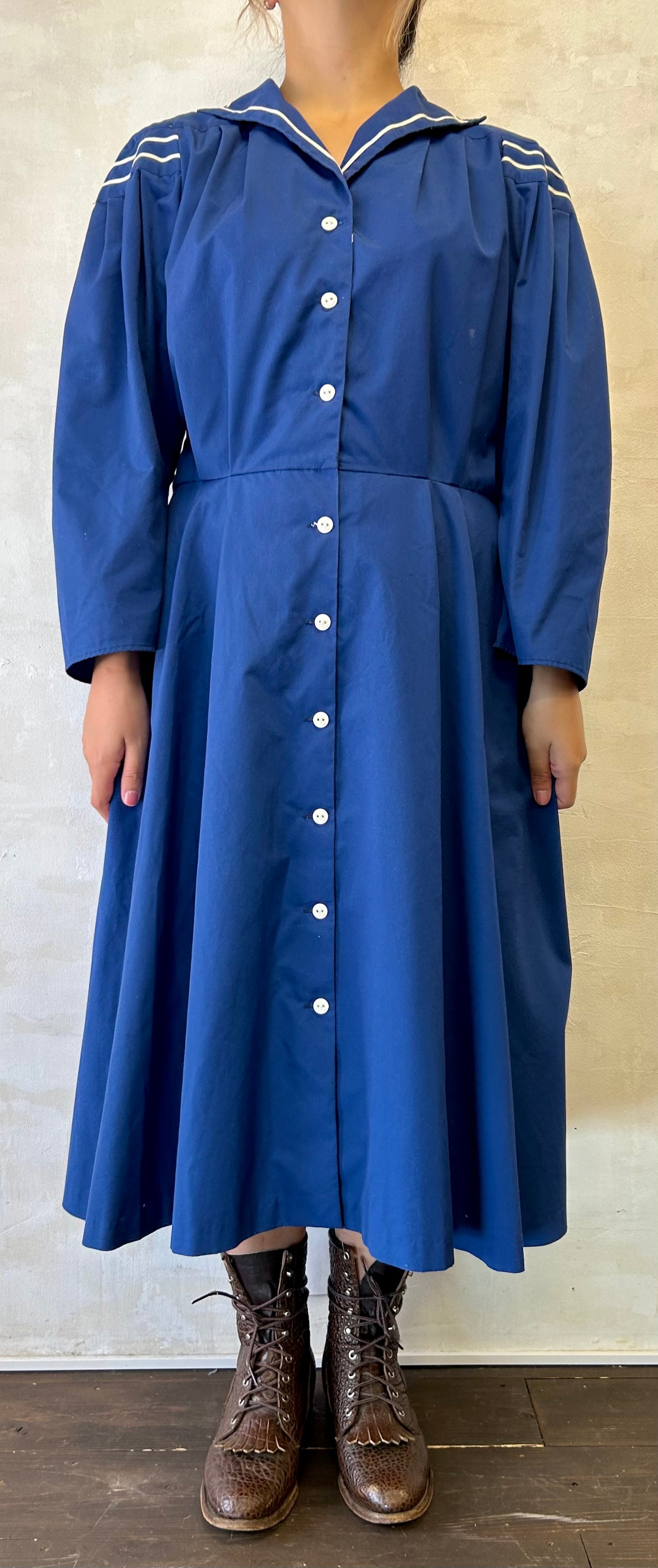Vintage Marine Dress [H28273]