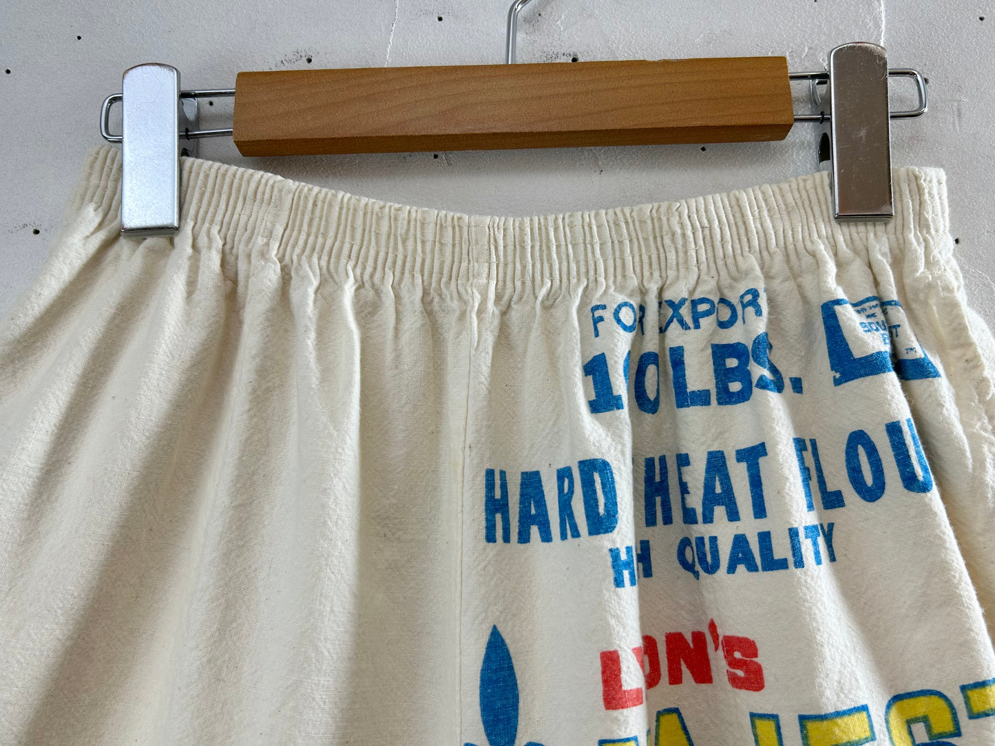 Vintage Feed Sack Short Pants MADE IN USA [E30238]