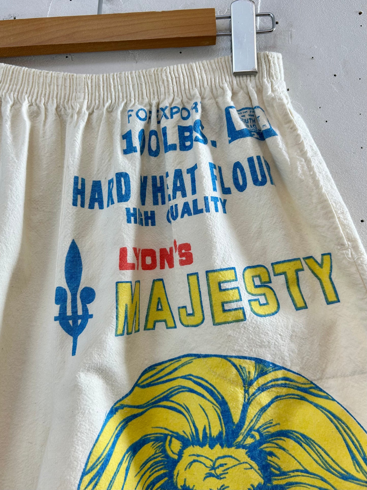 Vintage Feed Sack Short Pants MADE IN USA [E30238]