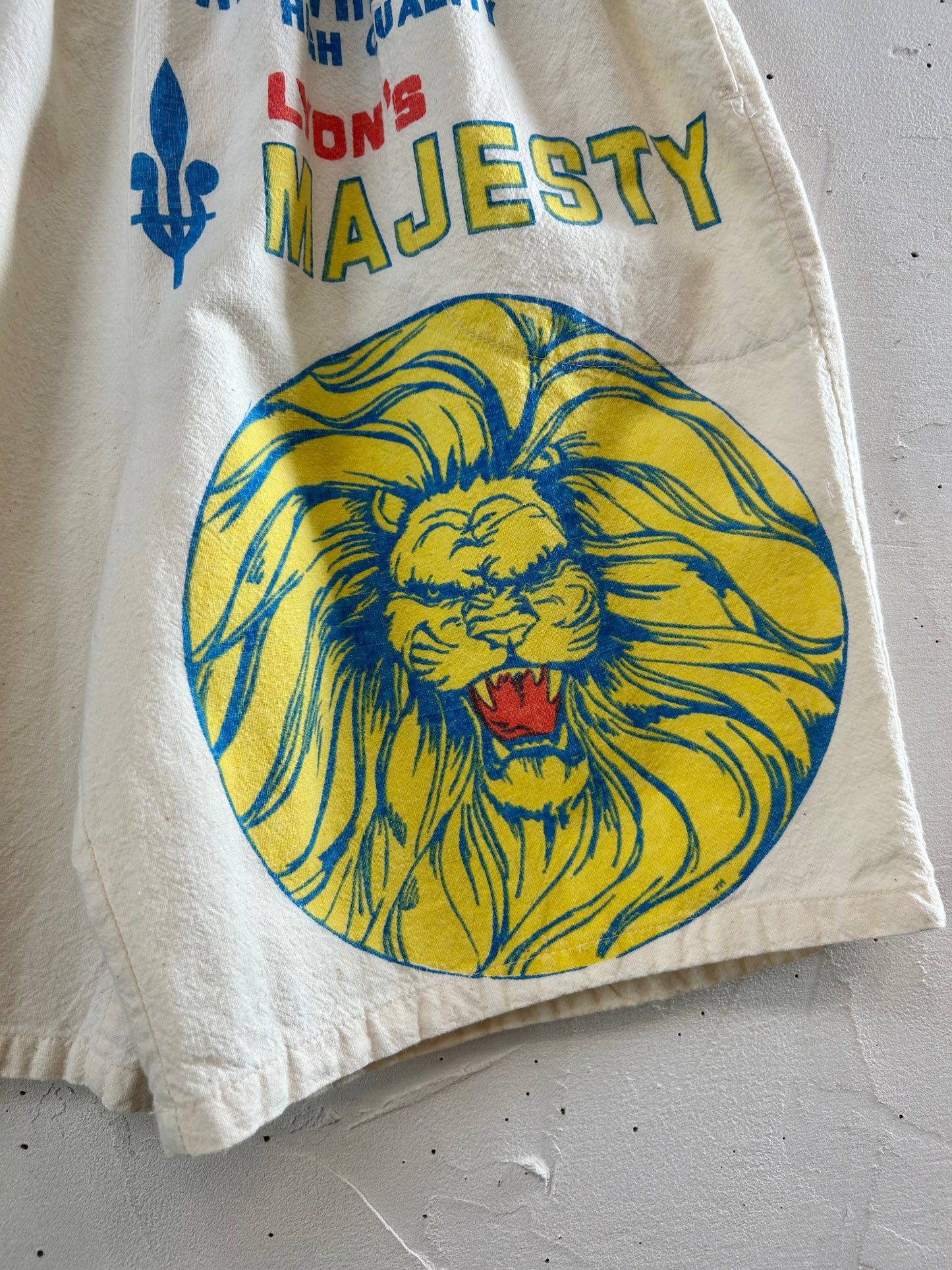 Vintage Feed Sack Short Pants MADE IN USA [E30238]