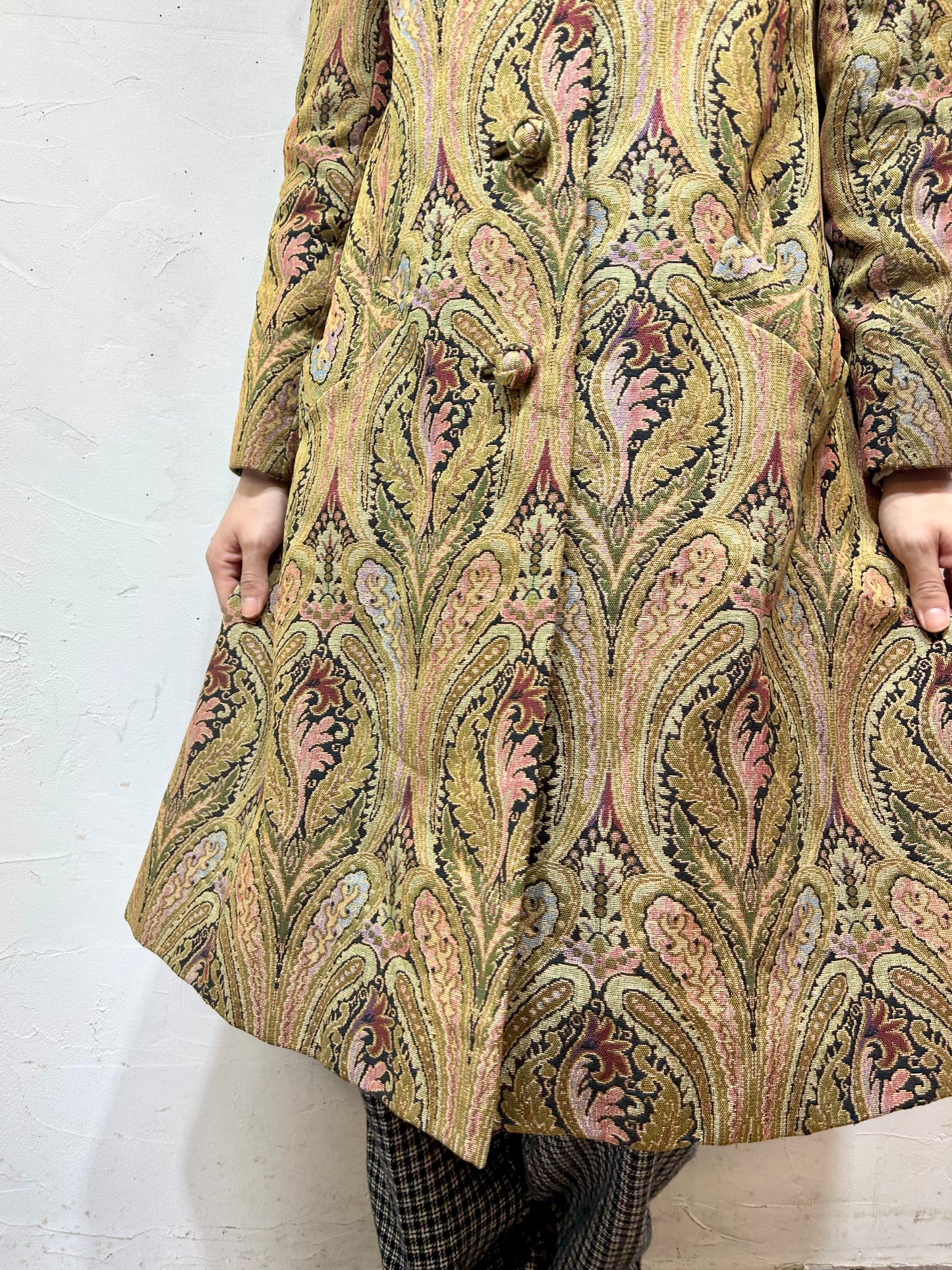 ’60s-’70s Special Vintage Gobelin Coat [K25658]