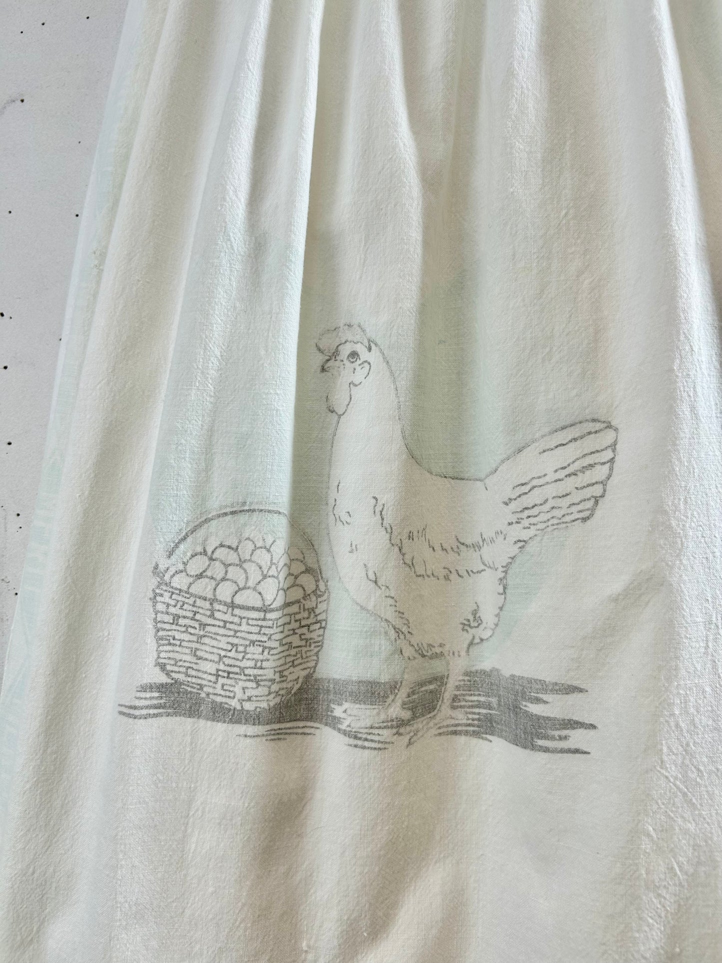 Vintage Feed Sack Skirt [E30239]