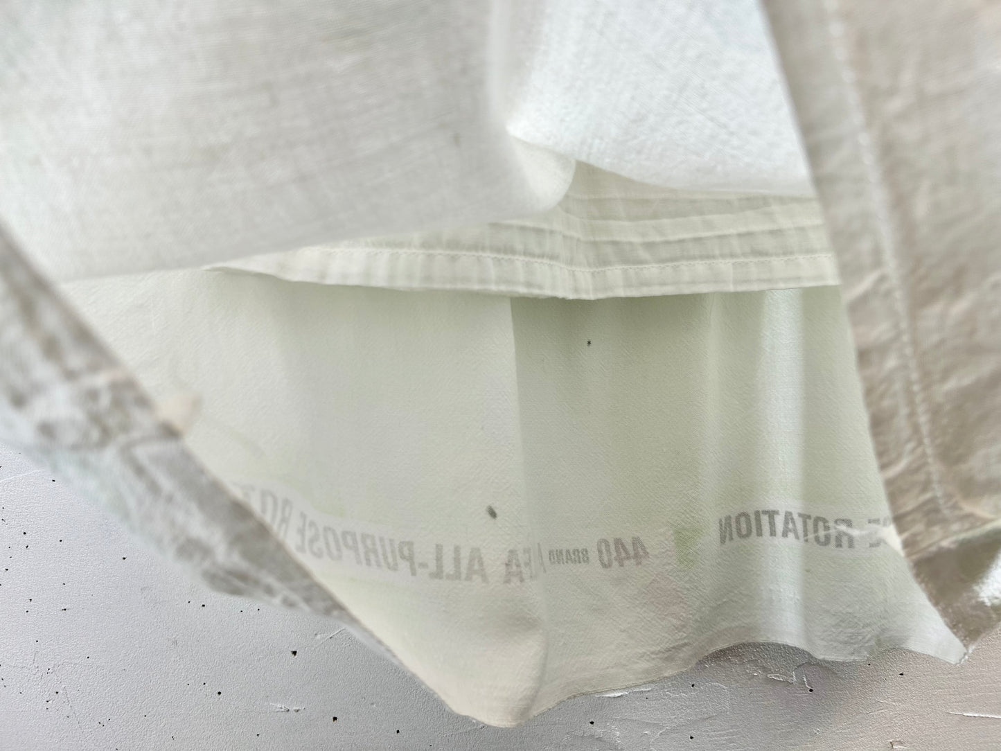 Vintage Feed Sack Skirt [E30239]