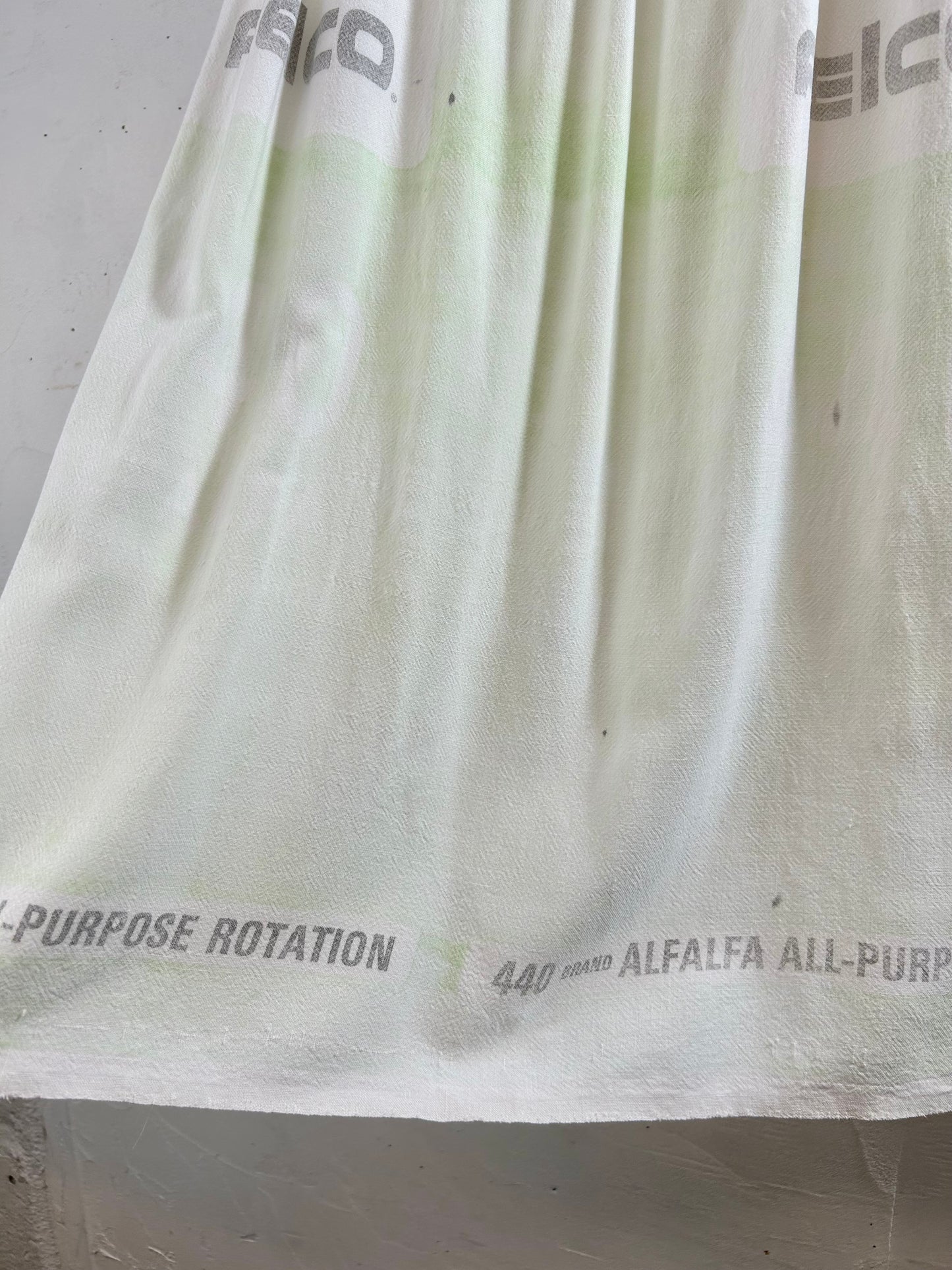 Vintage Feed Sack Skirt [E30239]