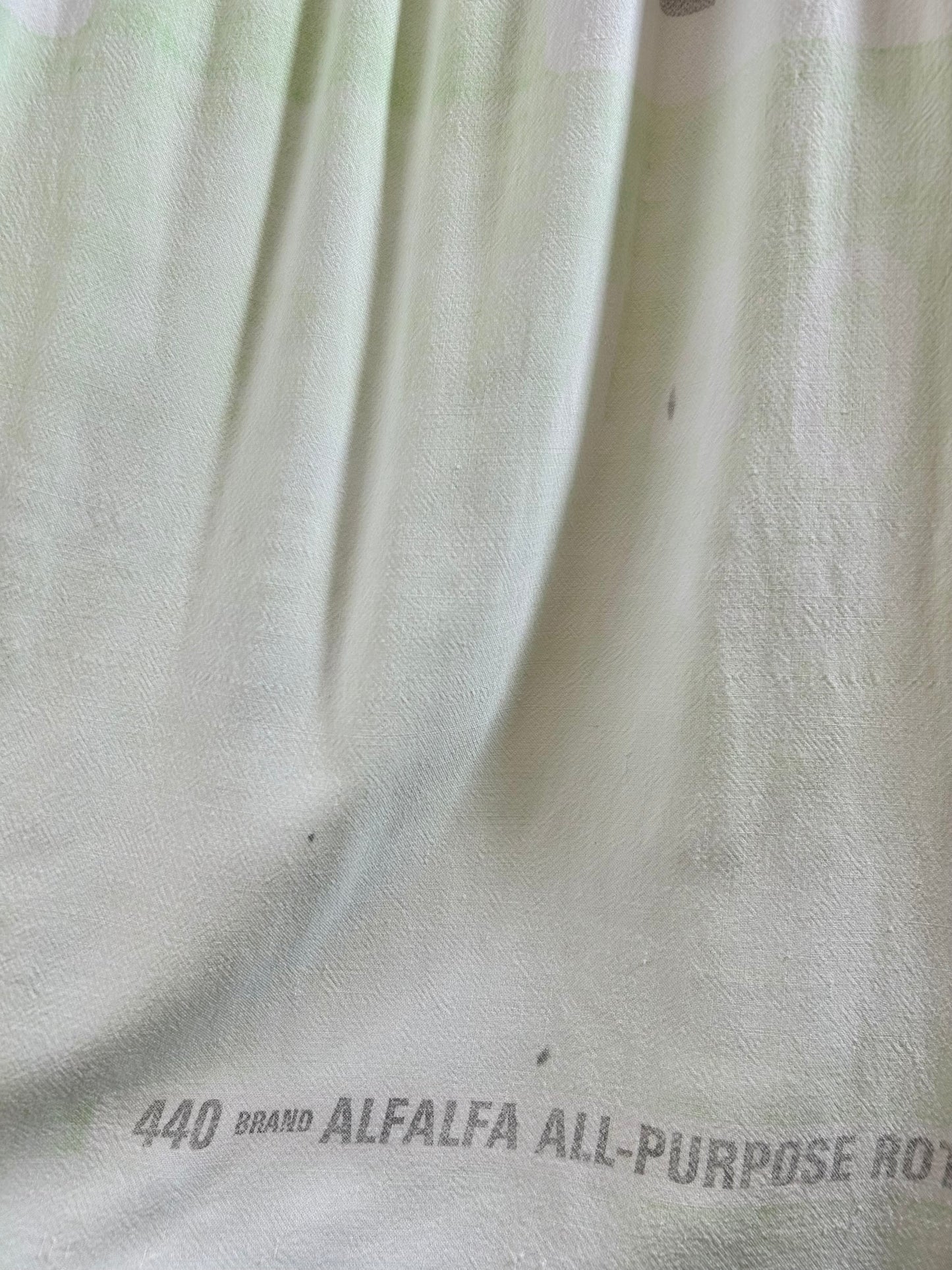 Vintage Feed Sack Skirt [E30239]