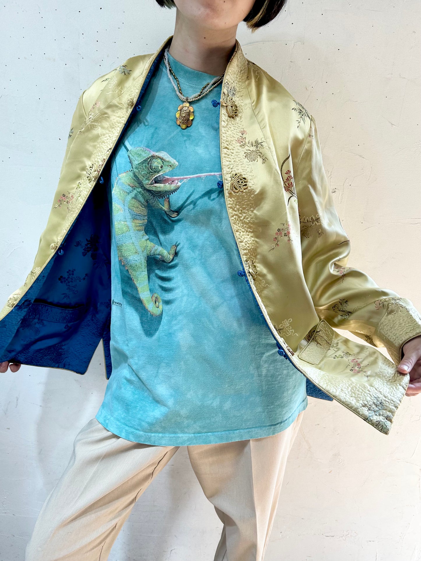 Vintage Reversible China Jacket [I24969]