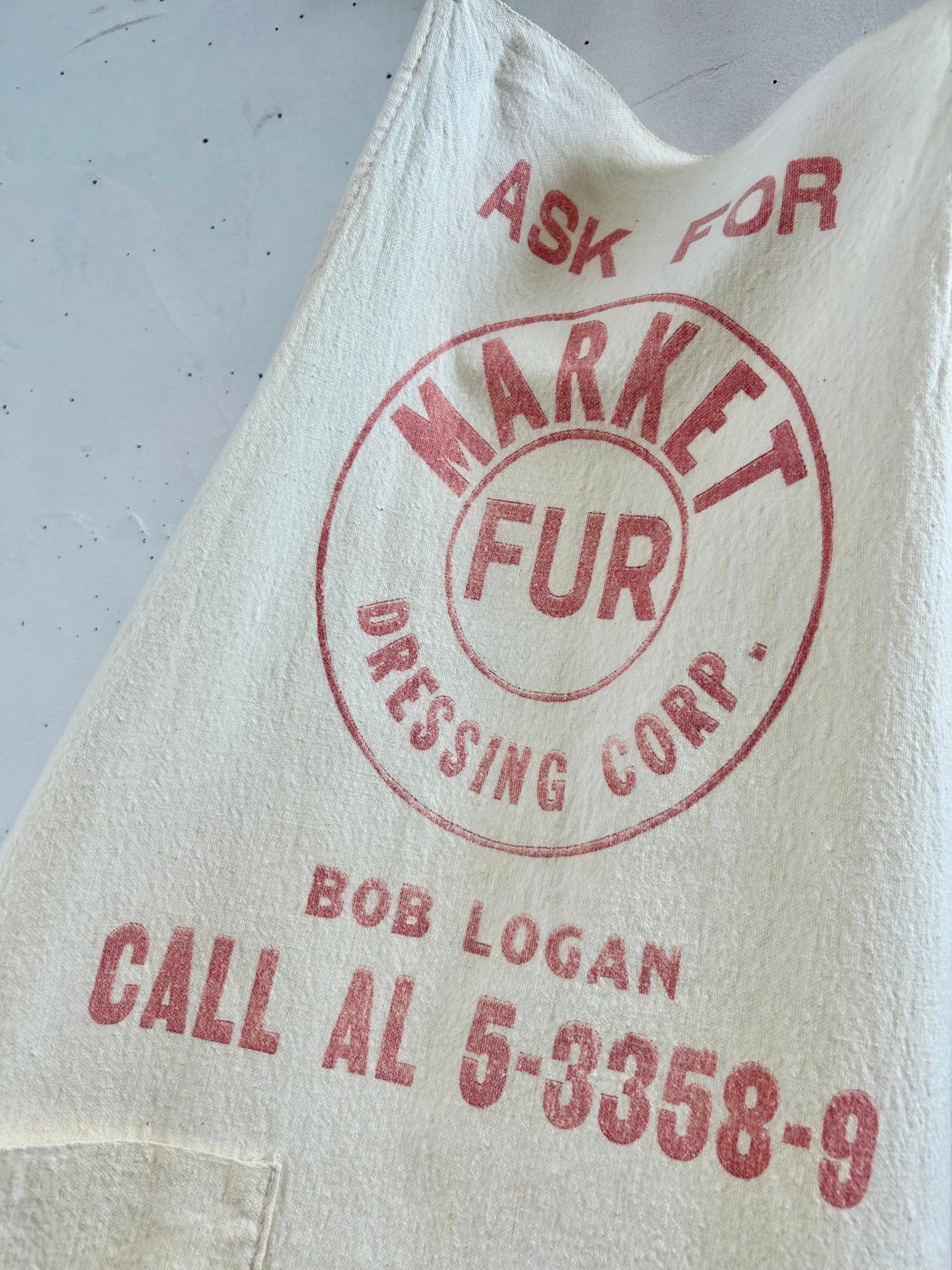 Vintage Work Apron [E30237]
