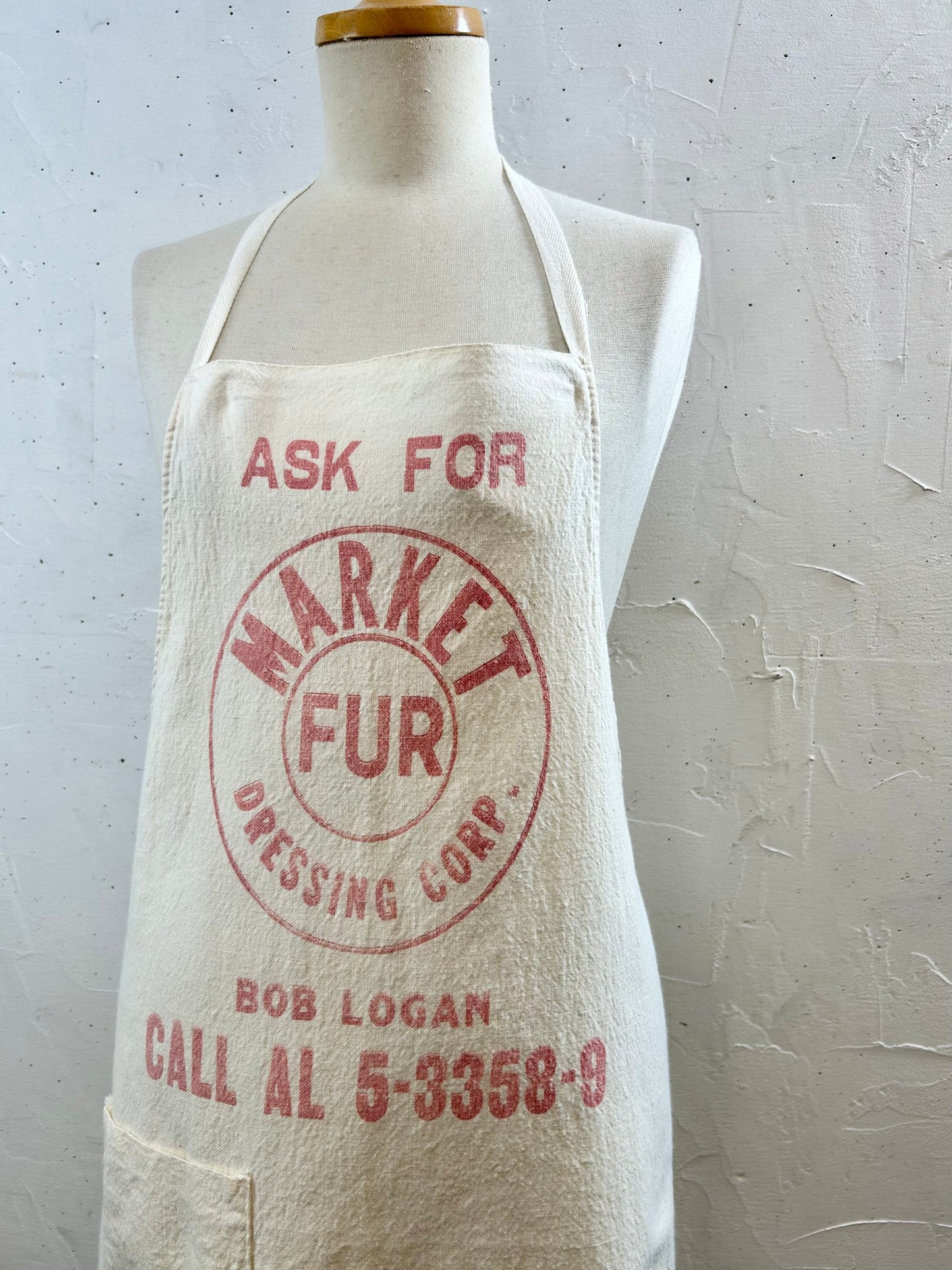 Vintage Work Apron [E30237]