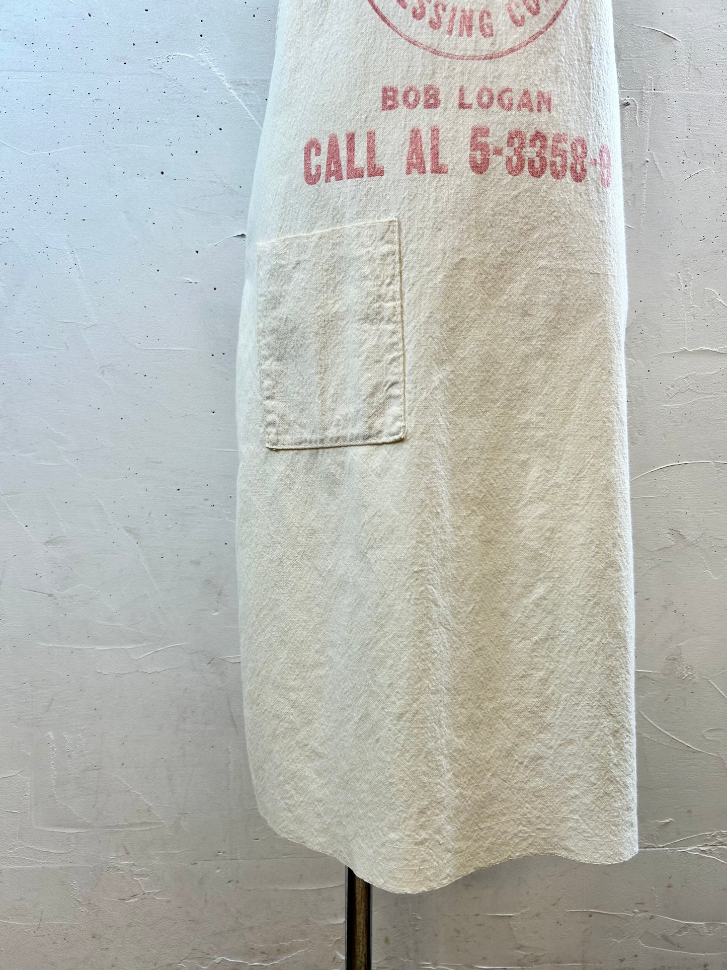 Vintage Work Apron [E30237]