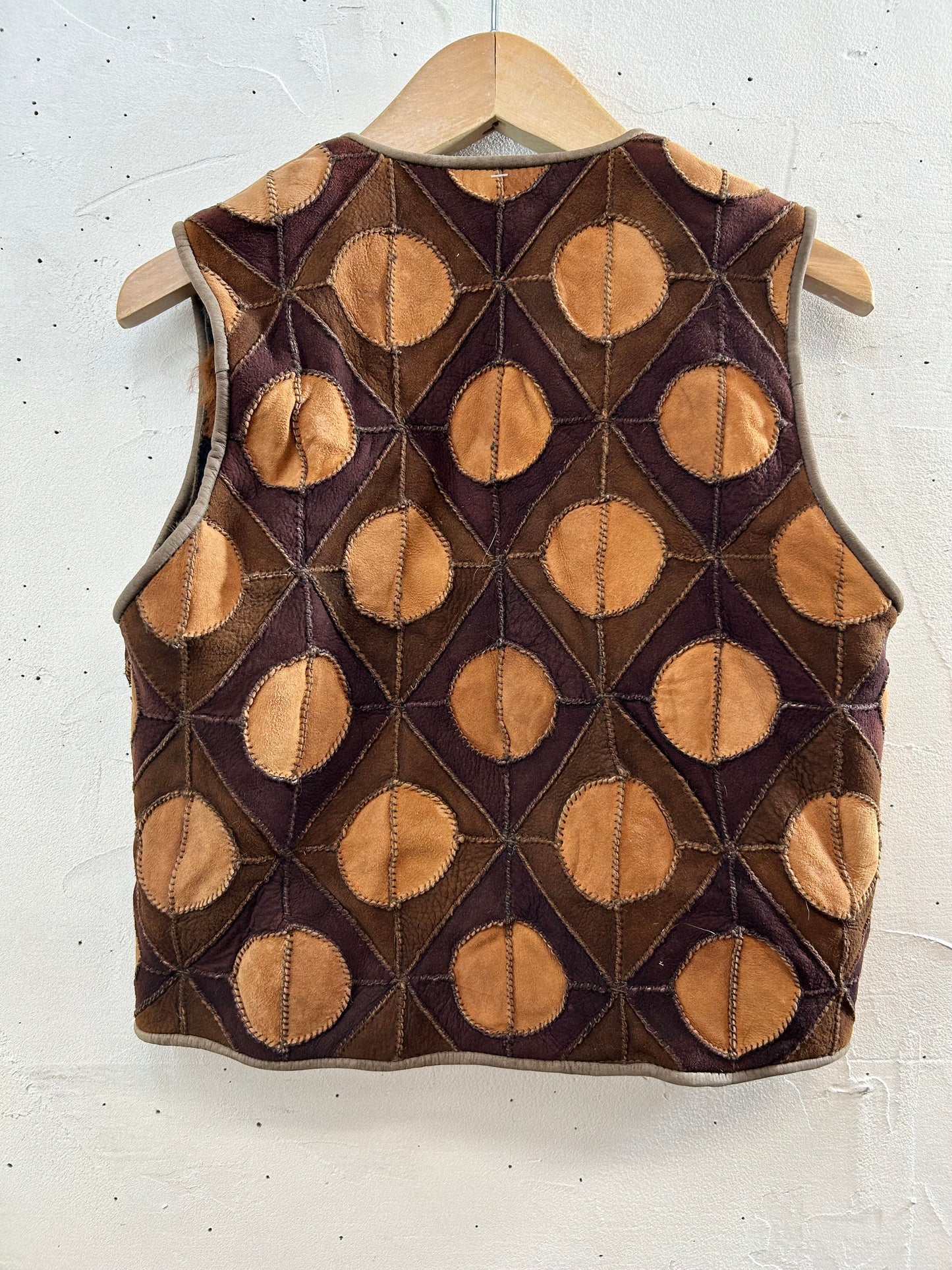 Vintage Mouton Vest [K28930]