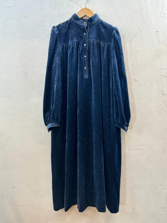 Vintage Velours Dress [K28929]