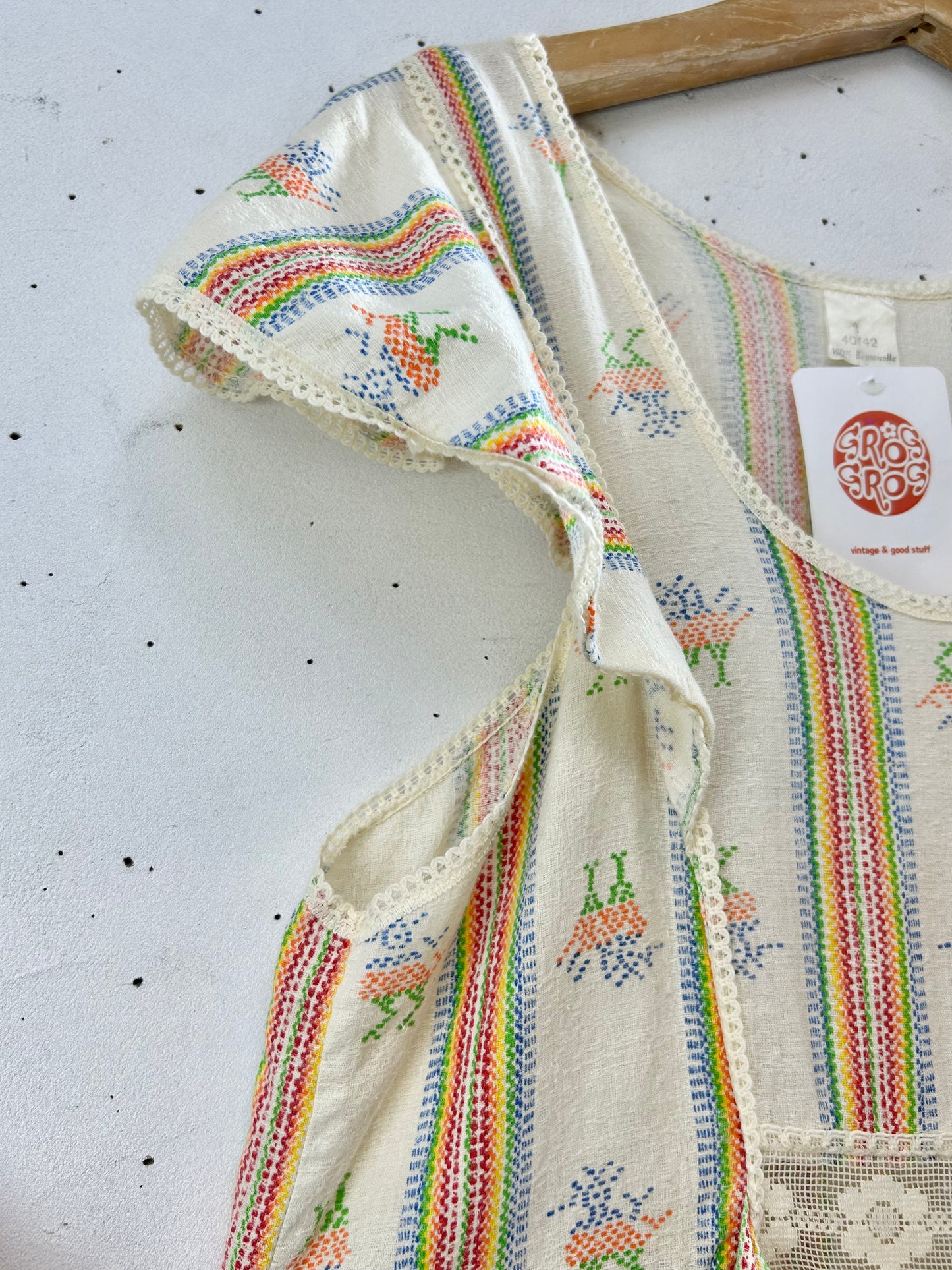 '70s Vintage Dress [E30236]
