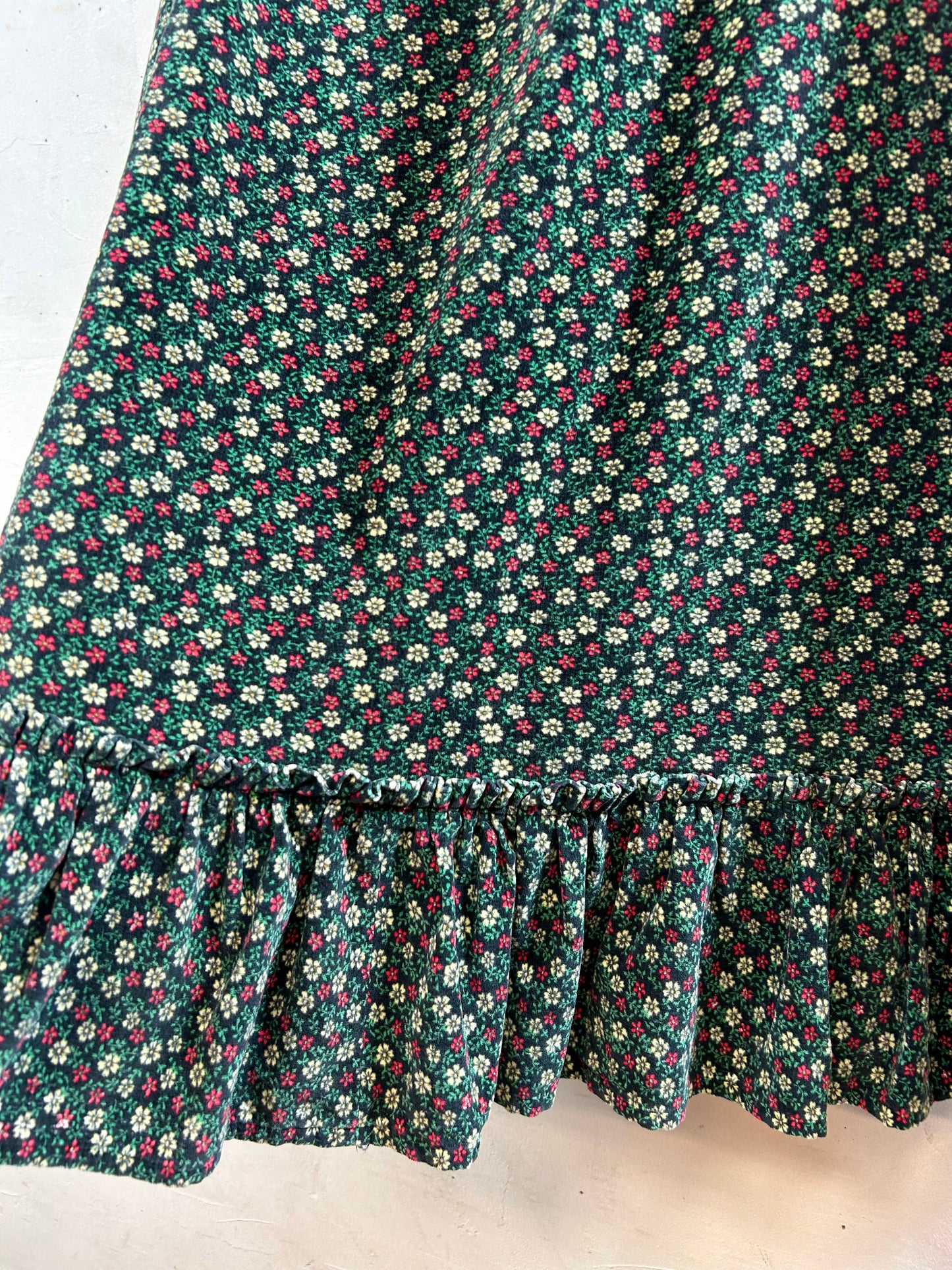 Vintage Velours Skirt [K28927]