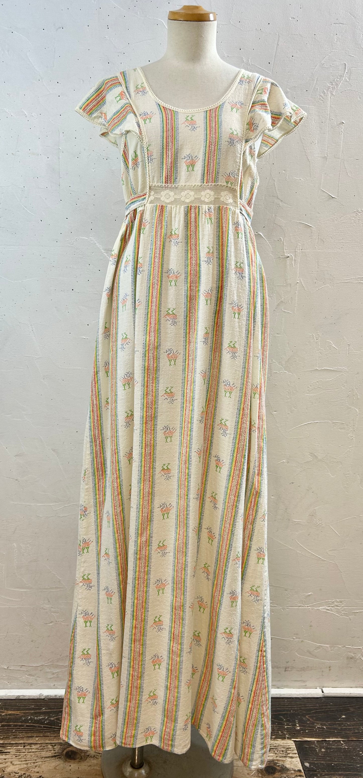 '70s Vintage Dress [E30236]