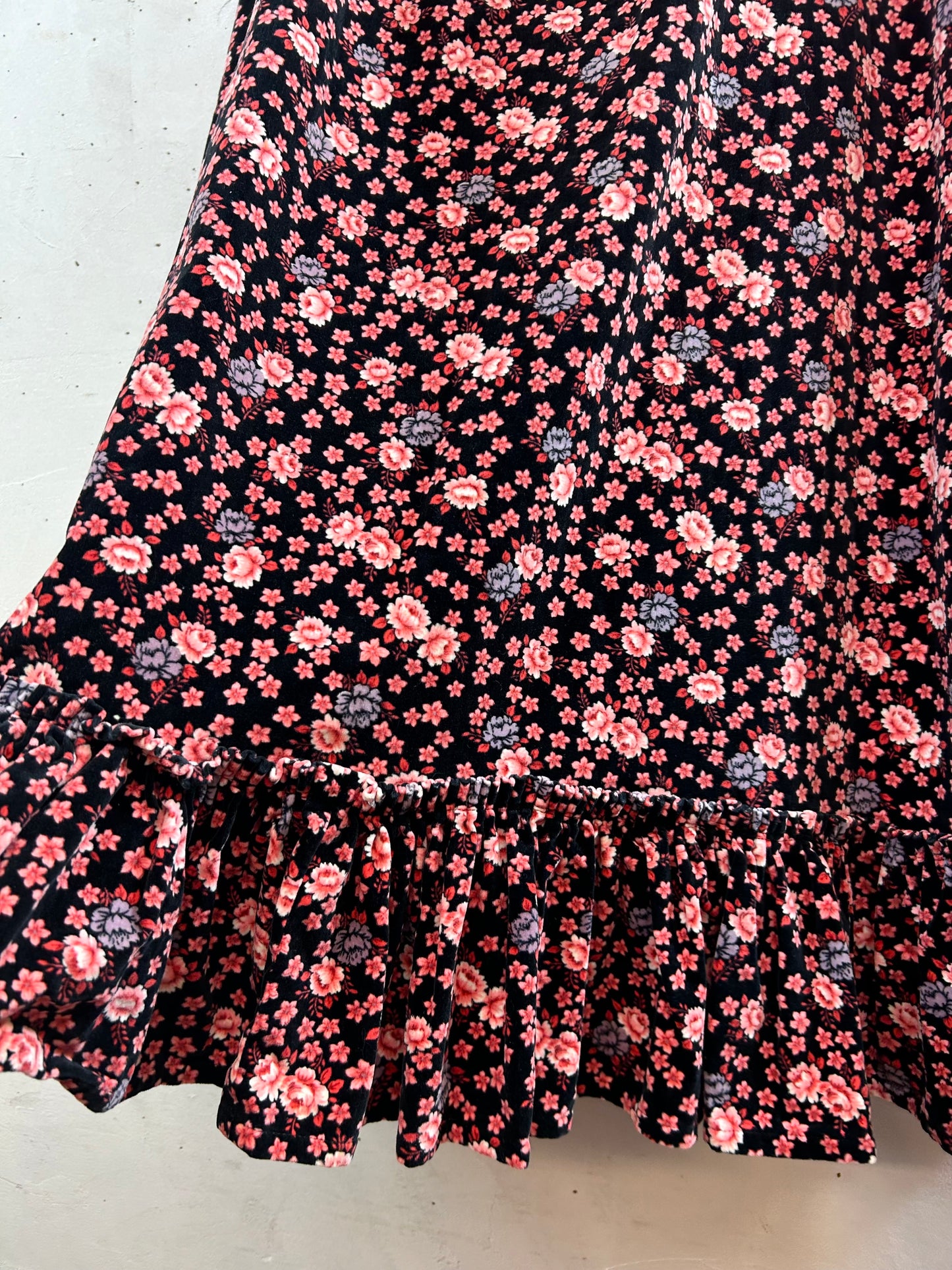 Vintage Velours Skirt [K28928]