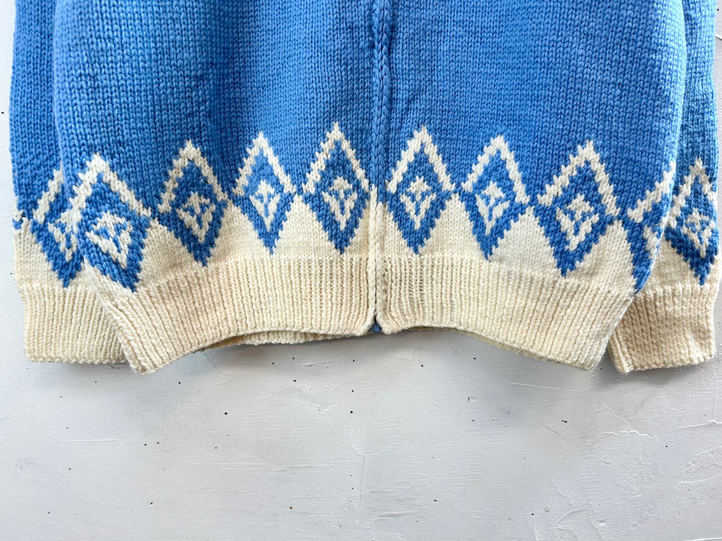 Vintage Cowichan Hand Knit Cardigan [L29162]