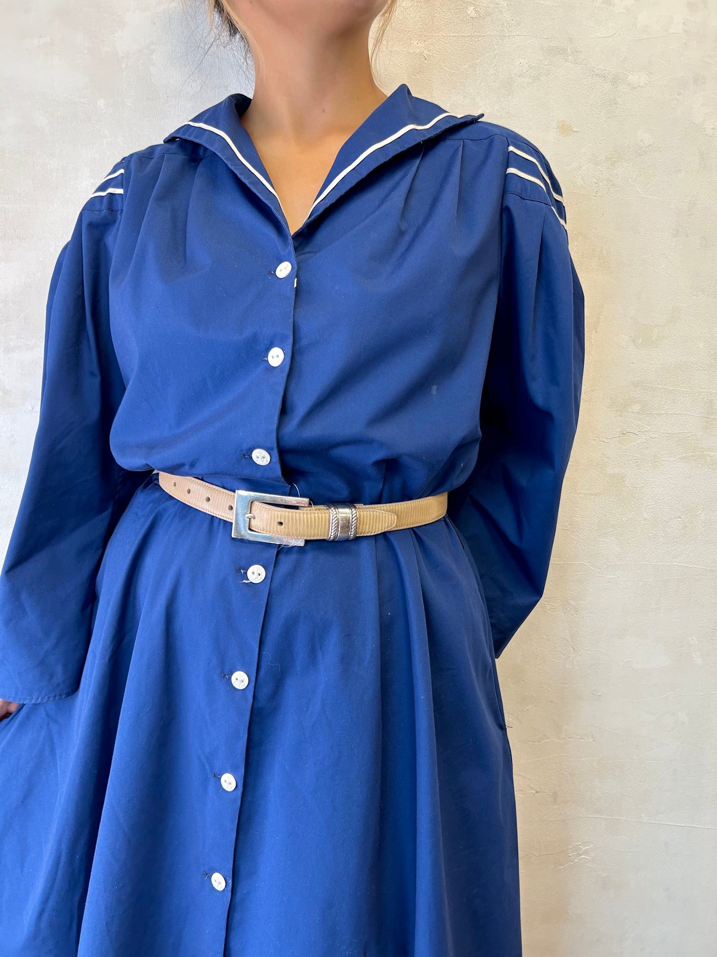 Vintage Marine Dress [H28273]
