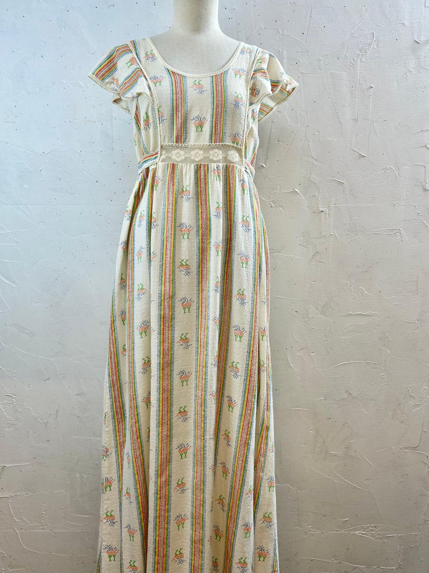 '70s Vintage Dress [E30236]