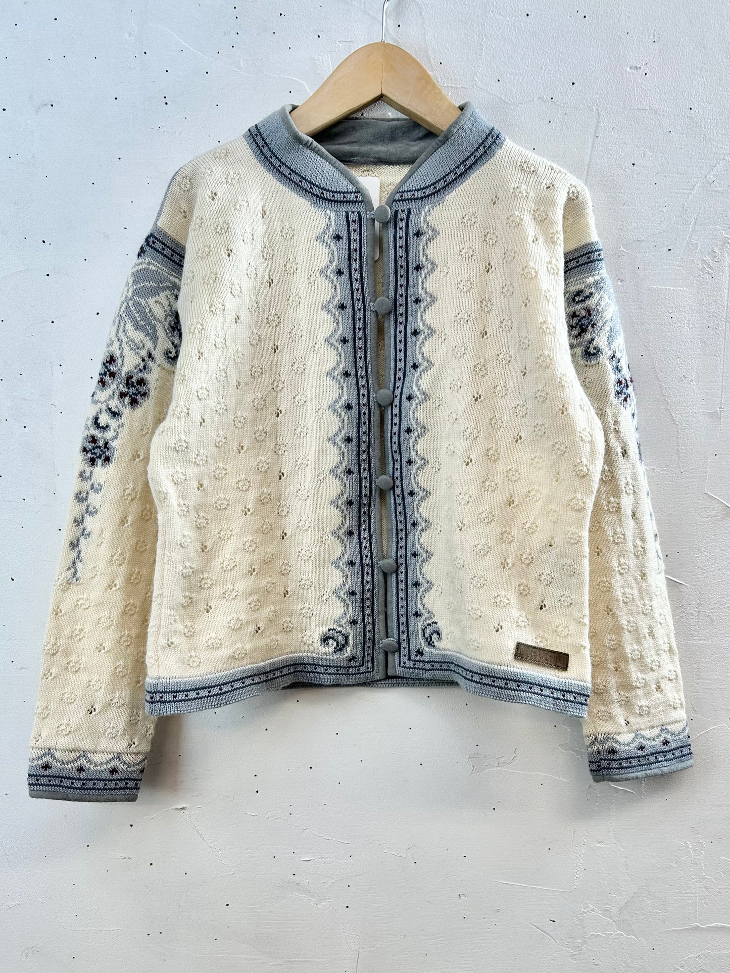 Vintage Nordic Knit Cardigan 〜DALE OF NORWAY〜 [L29164]